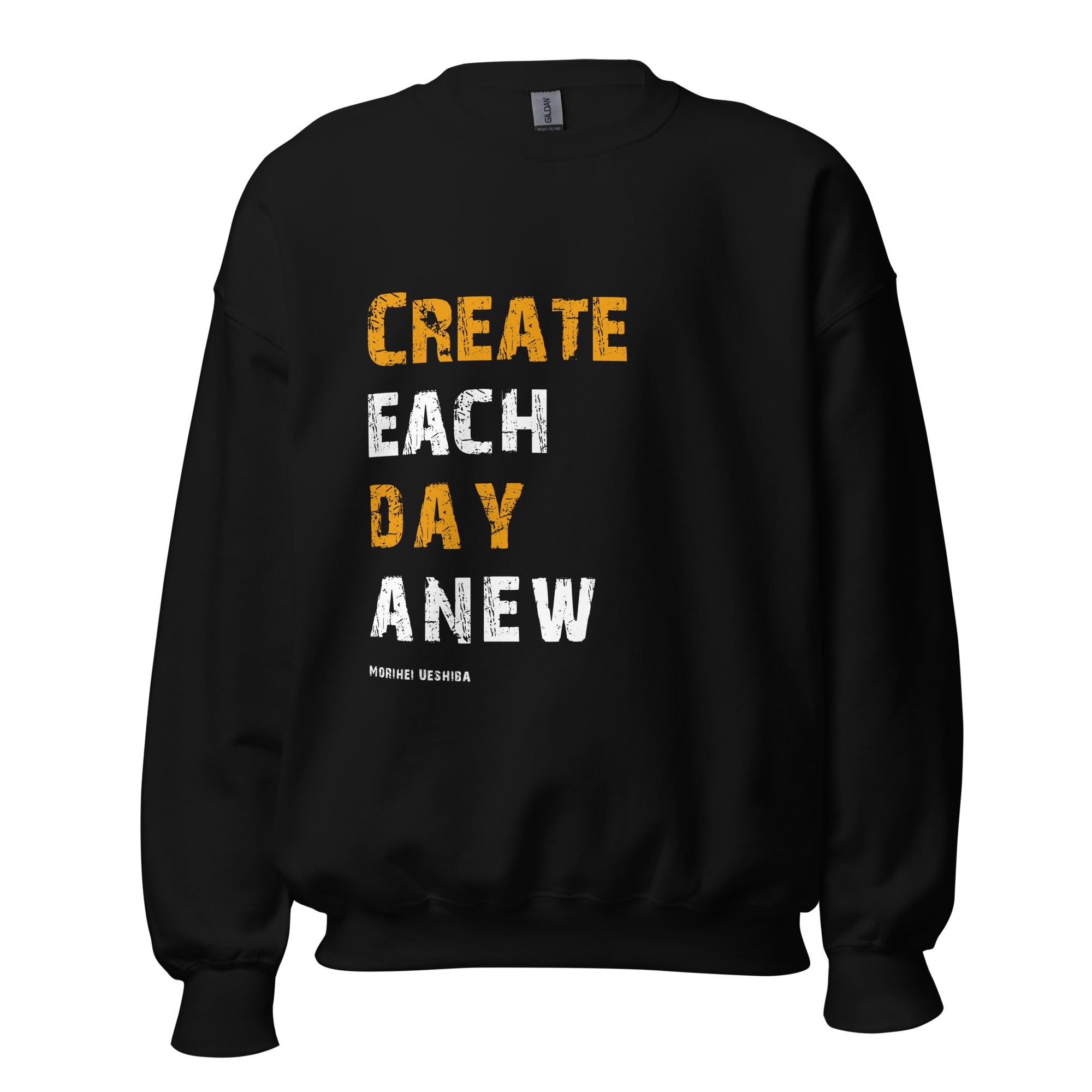 Unisex Sweatshirt - Morihei Ueshiba quotes