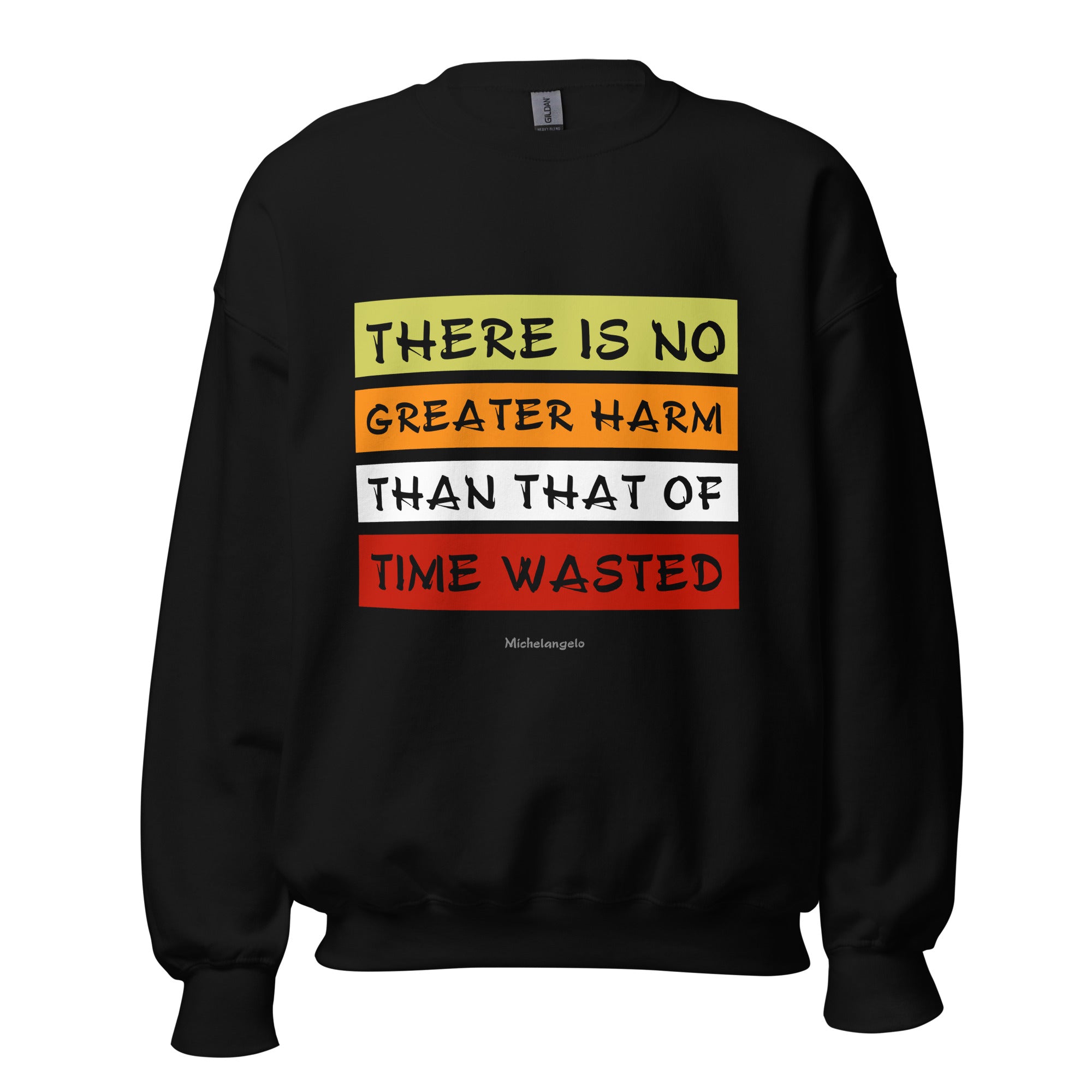 Unisex Sweatshirt - Michelangelo quotes