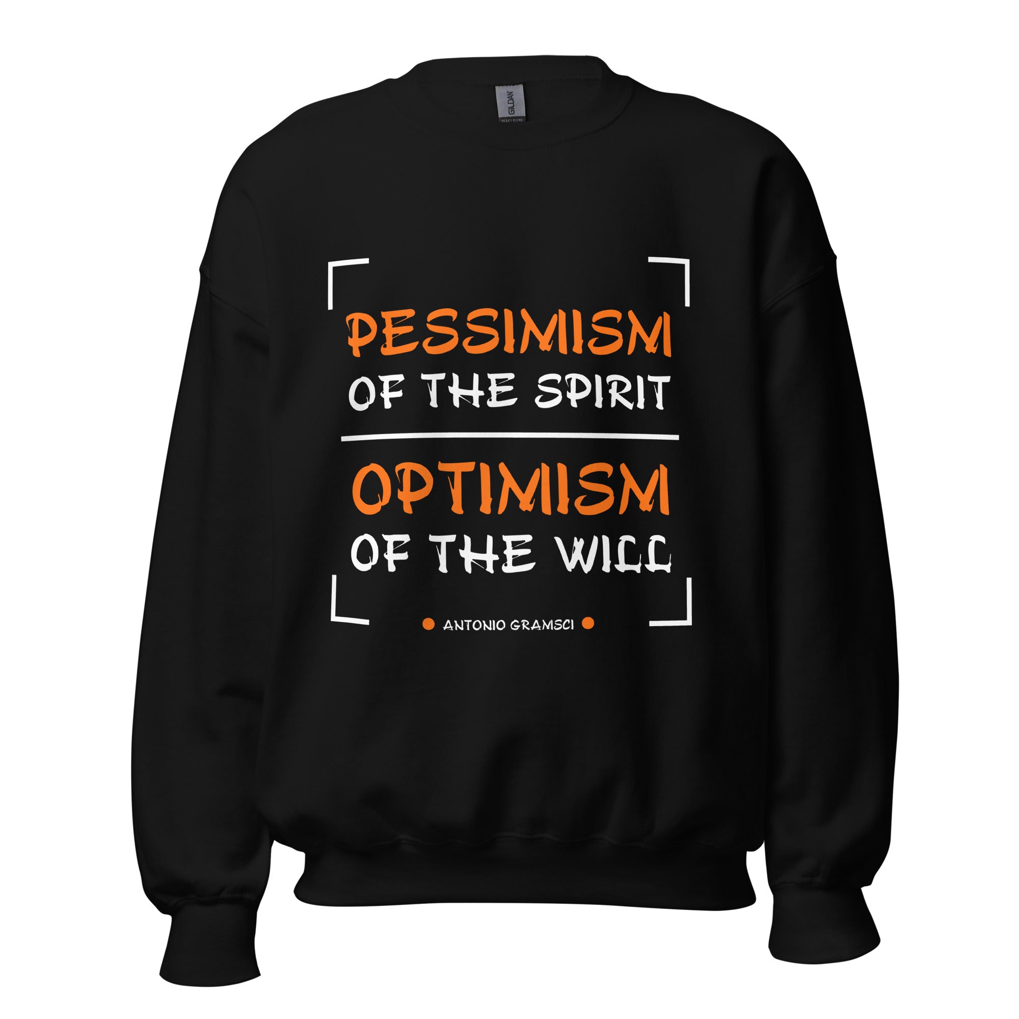 Unisex Sweatshirt - Antonio Gramsci' Quotes