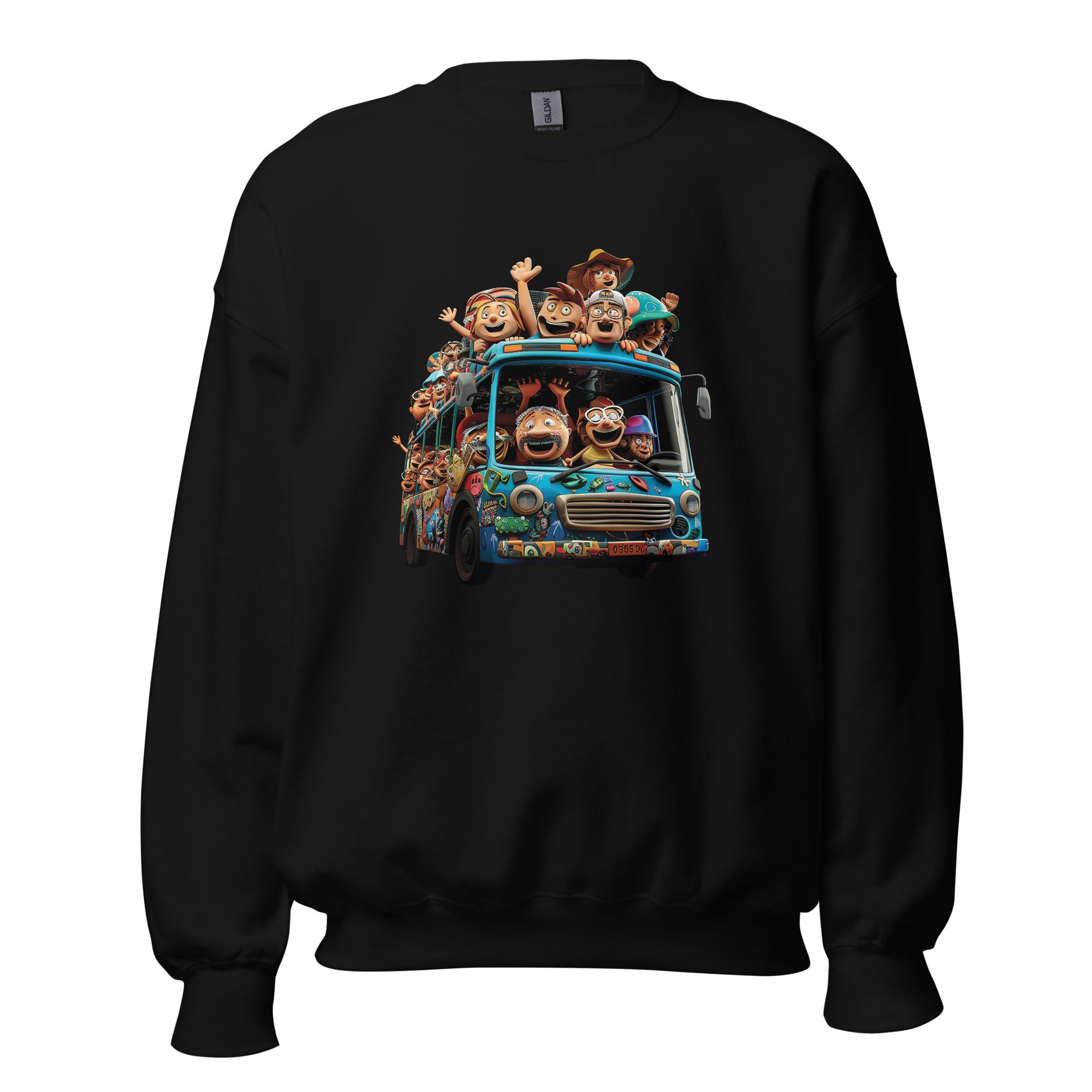 Unisex Sweatshirt - Public transportation