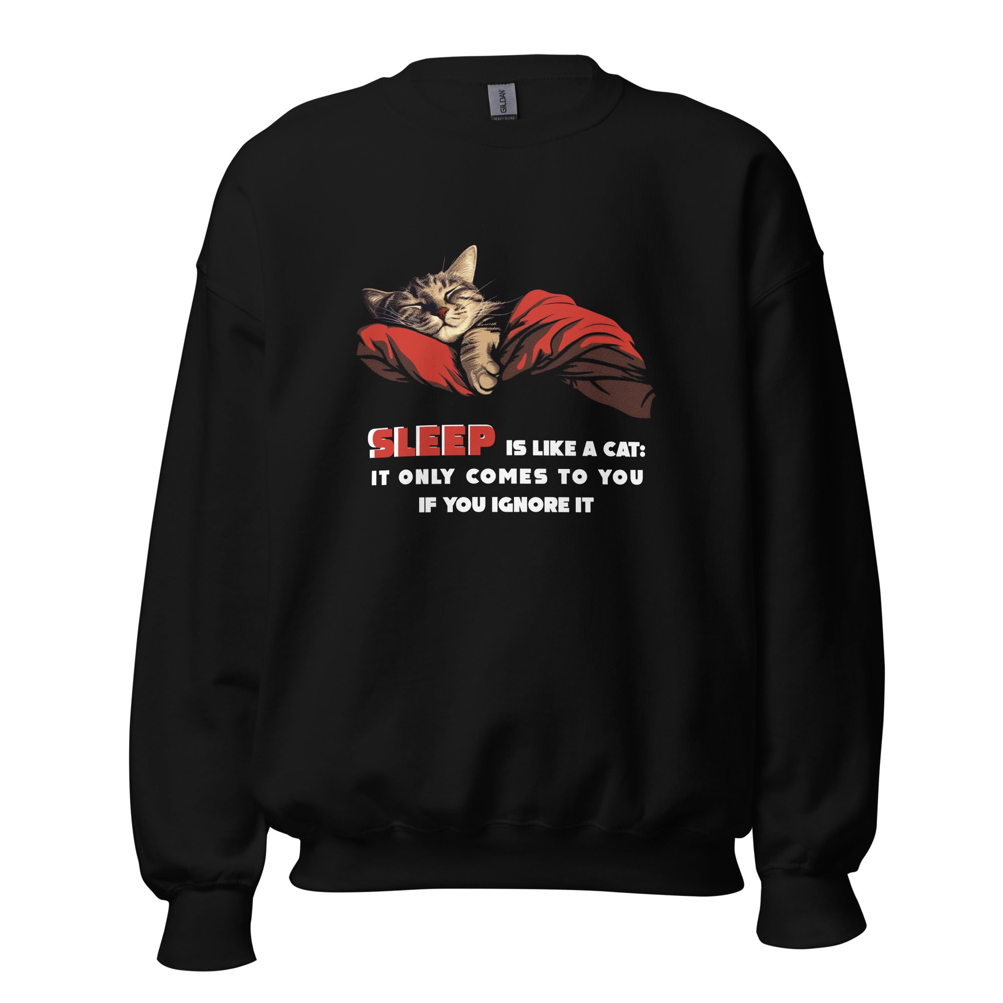 Unisex Sweatshirt - Sleeping Quote