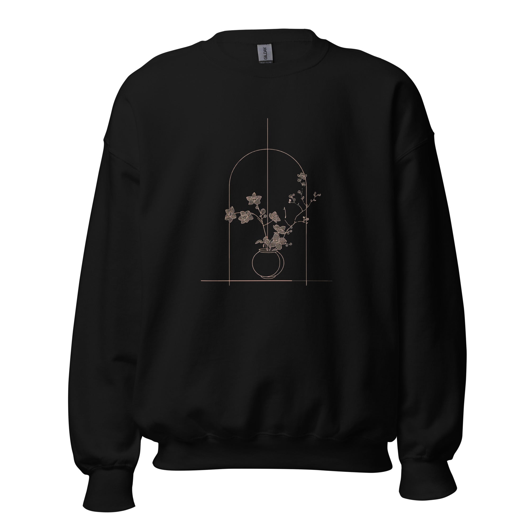 Unisex Sweatshirt - Flower Arranging Art, "Ikebana"