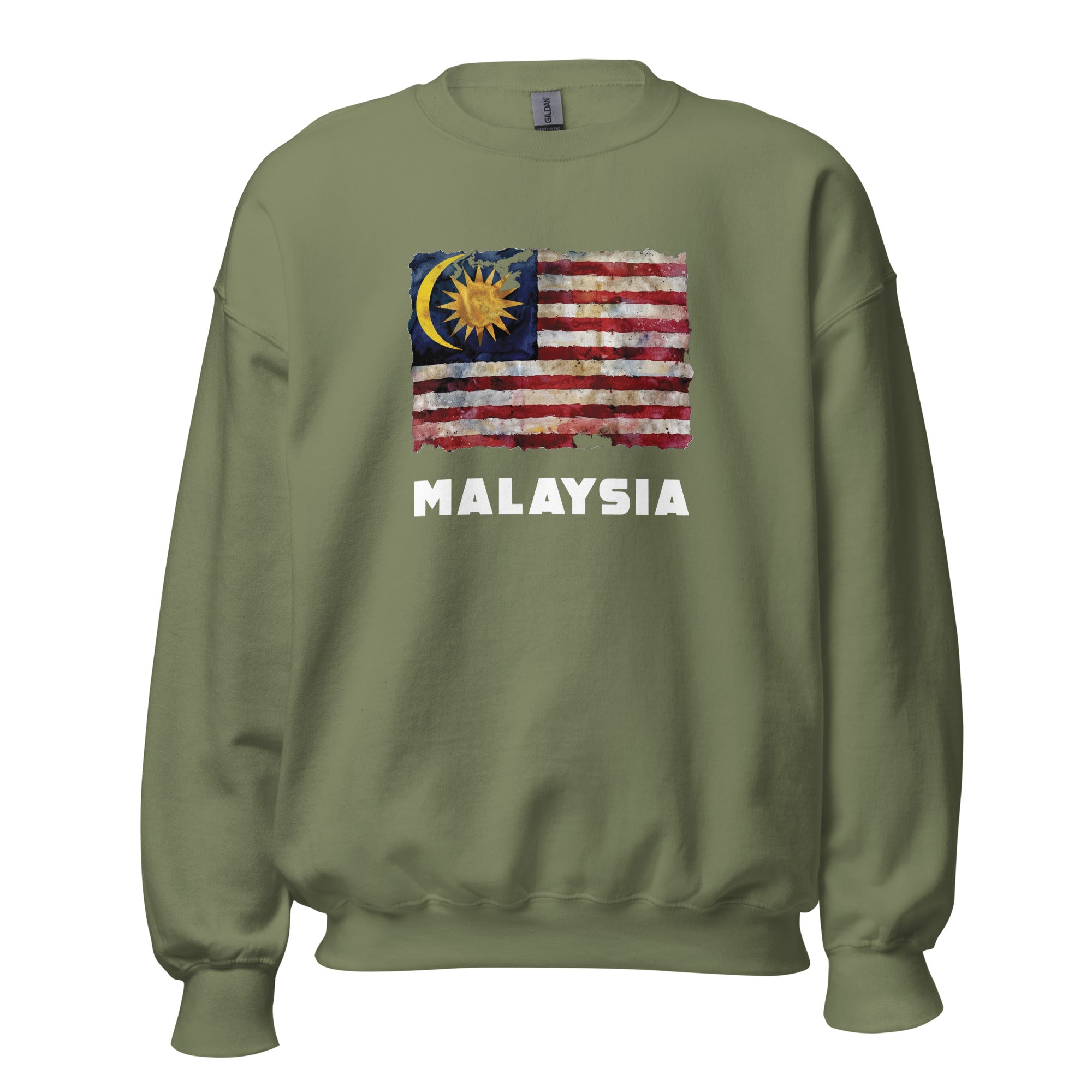 Unisex Sweatshirt - Flag of Malaysia