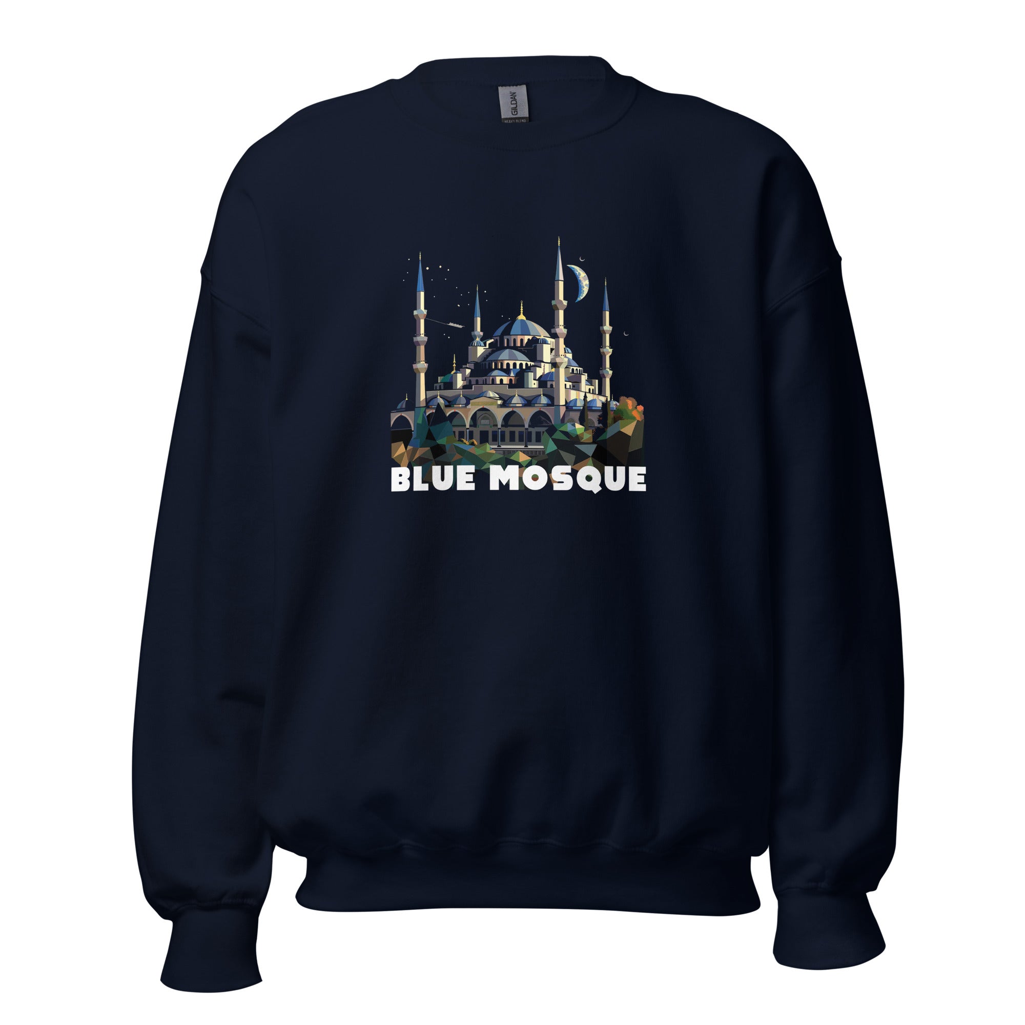 Unisex Sweatshirt - Blue Mosque