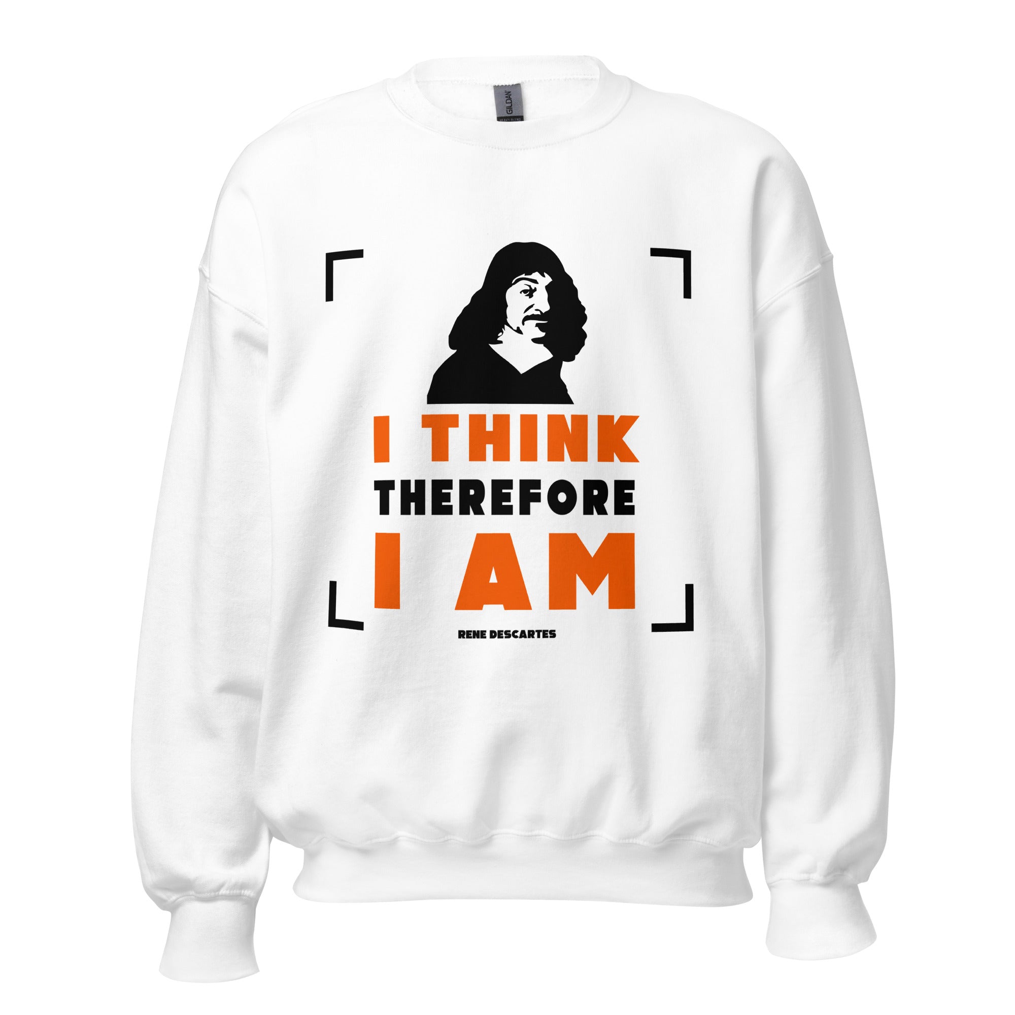 Unisex Sweatshirt - Rene Descartes quotes