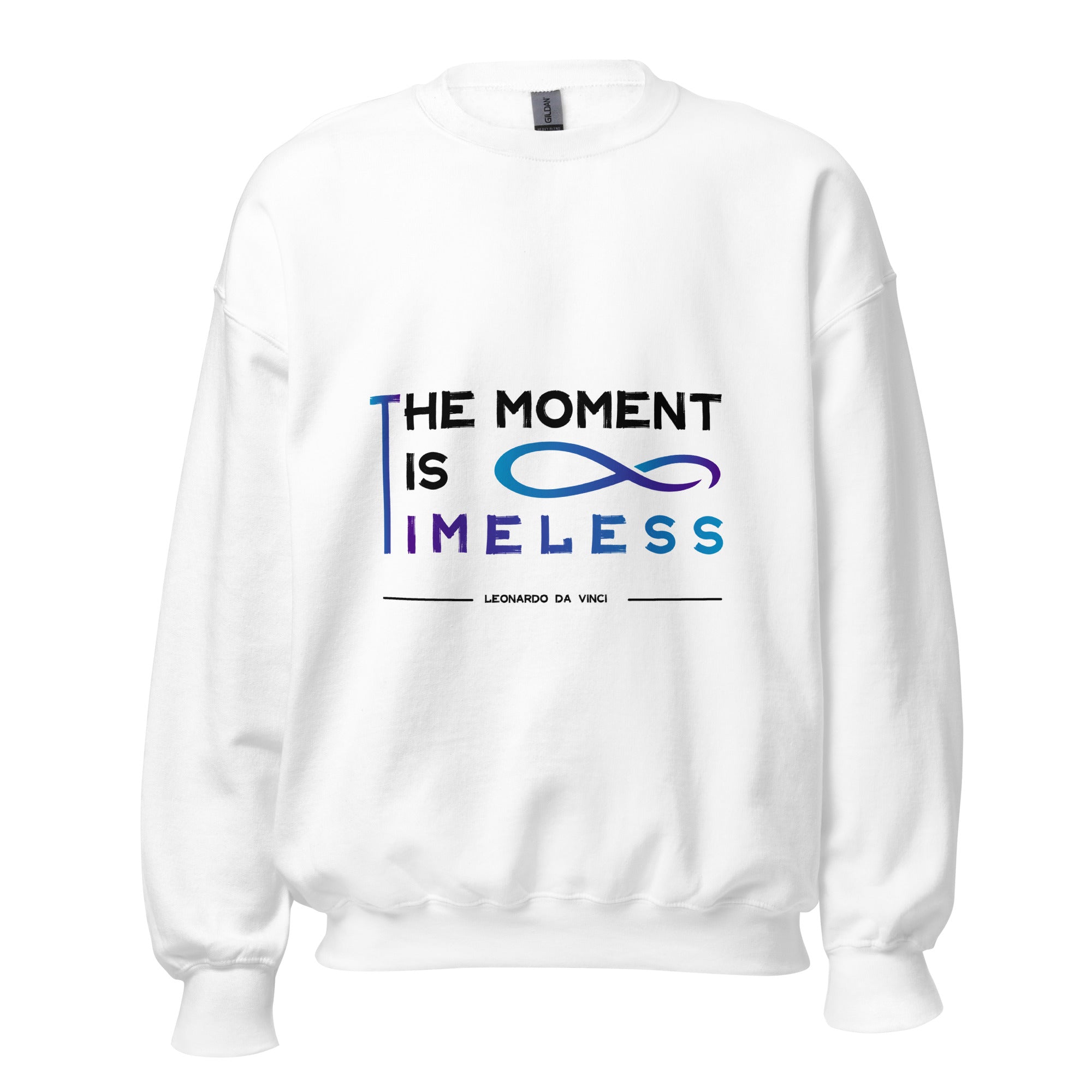 Unisex Sweatshirt - Leonardo da vinci's Quotes