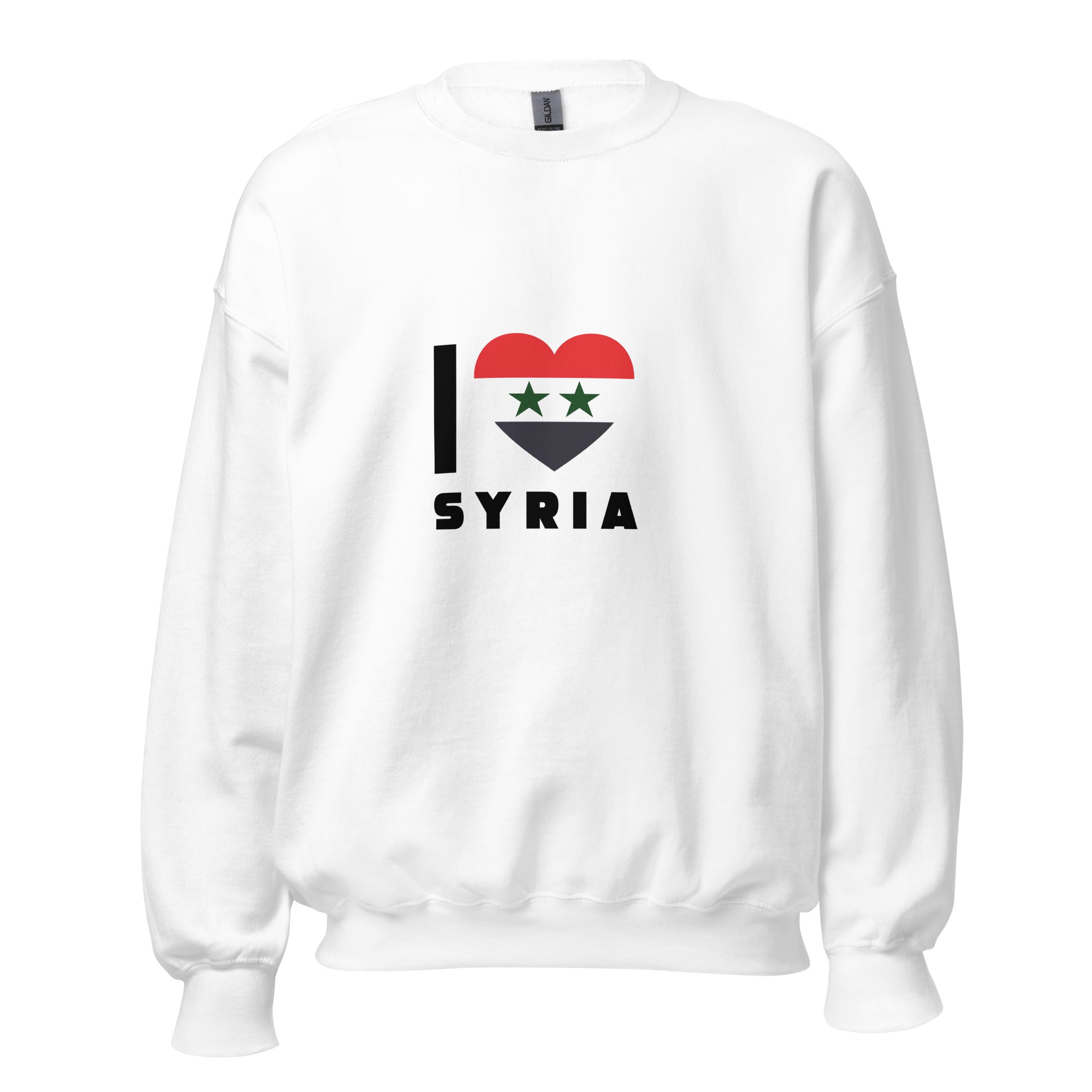 Unisex Sweatshirt - I Love Syria