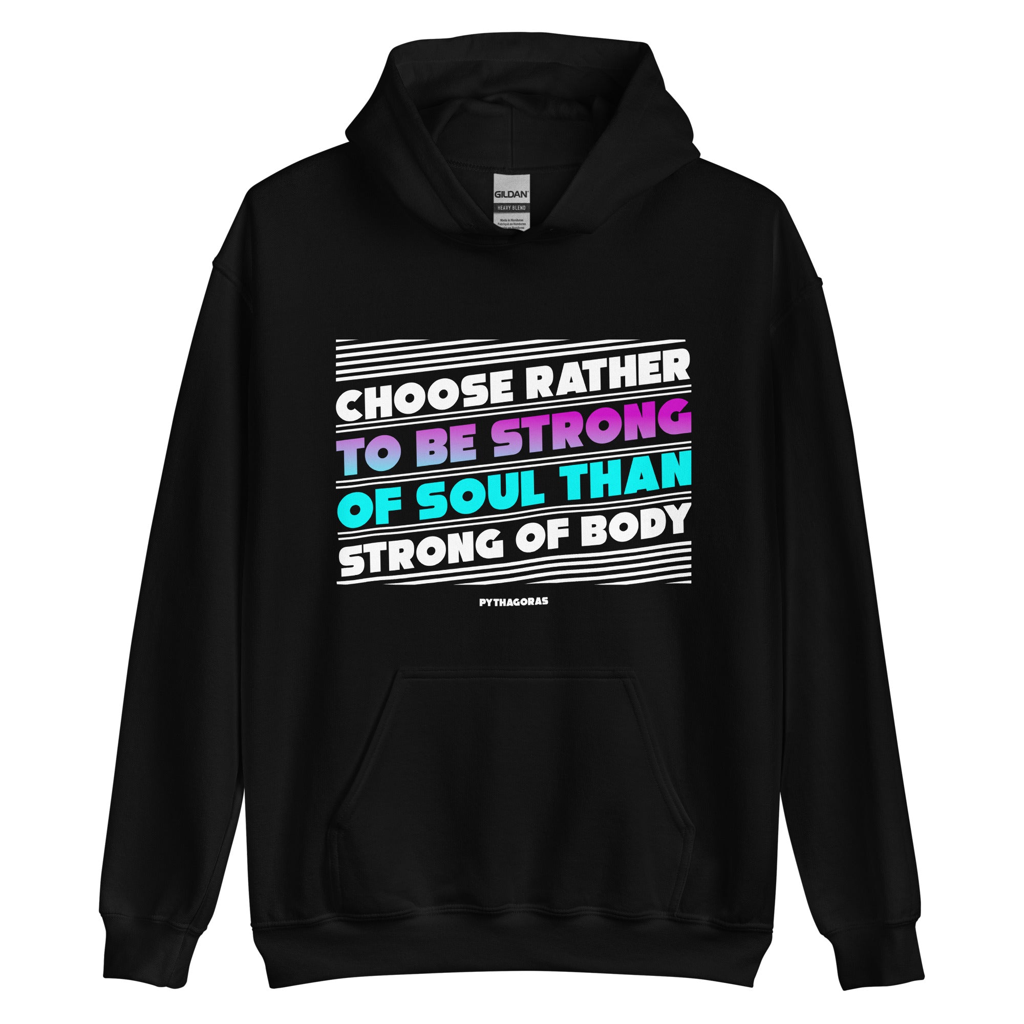 Unisex Hoodie - Pythagoras quotes