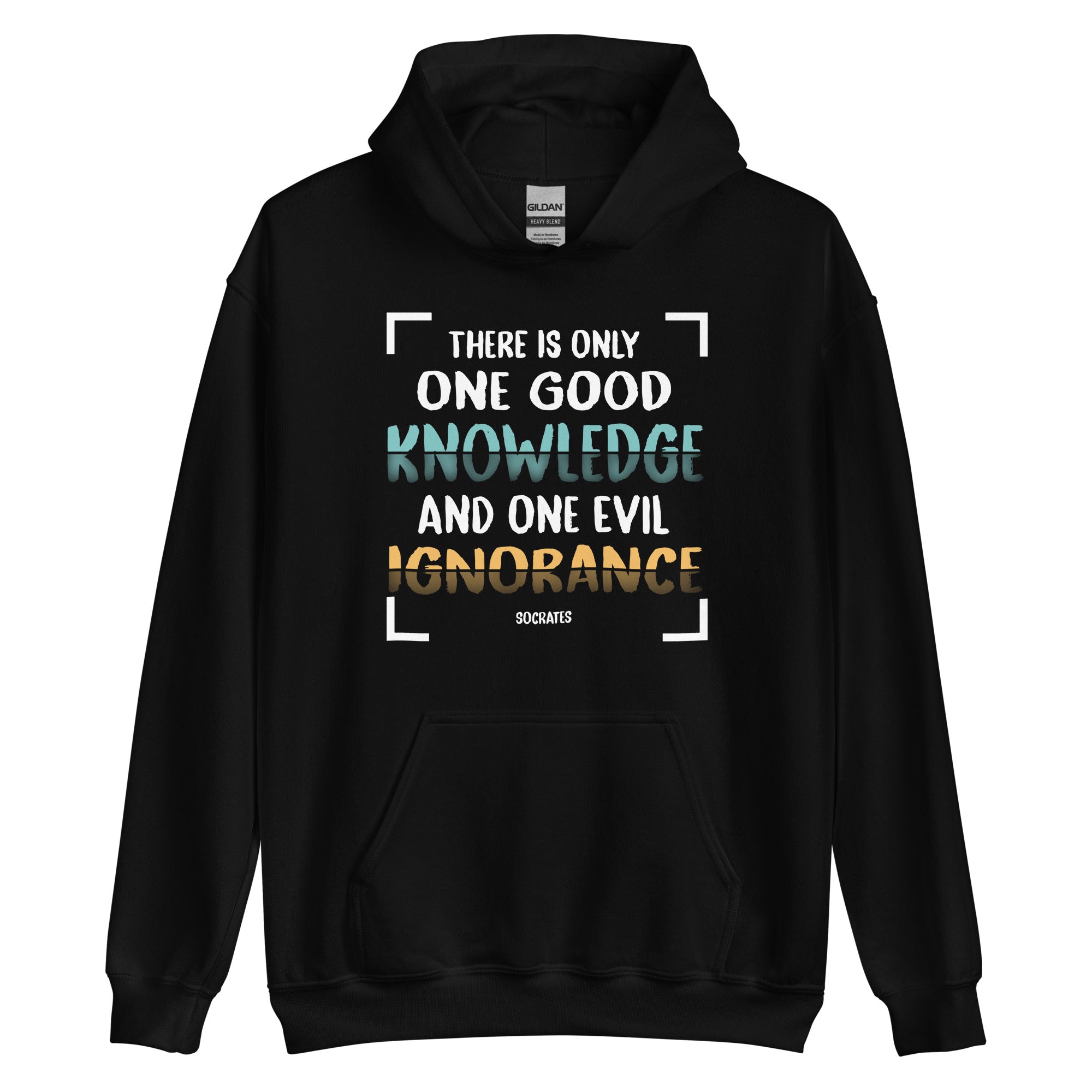 Unisex Hoodie - Socrates quotes