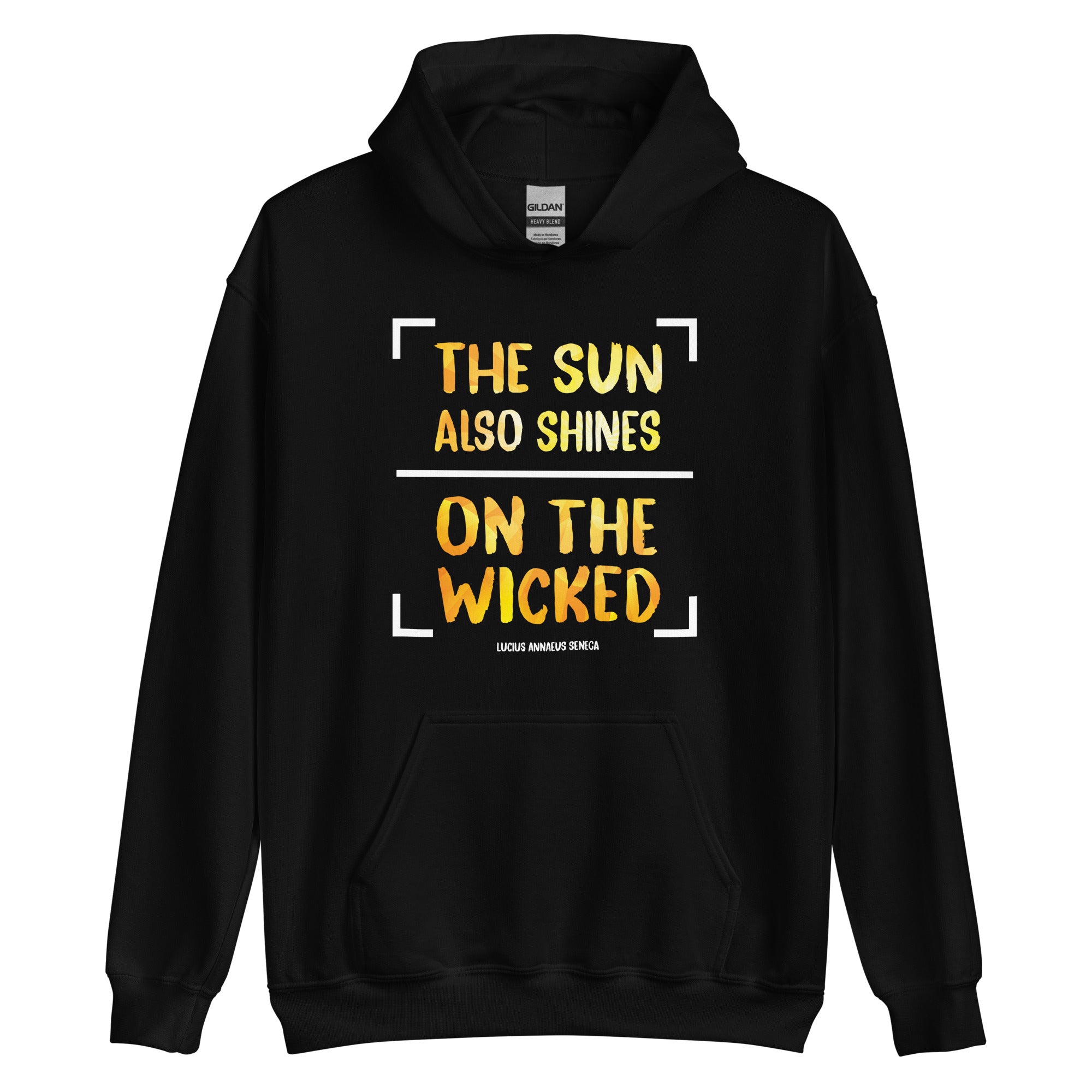 Unisex Hoodie -  Lucius Annaeus Seneca quotes