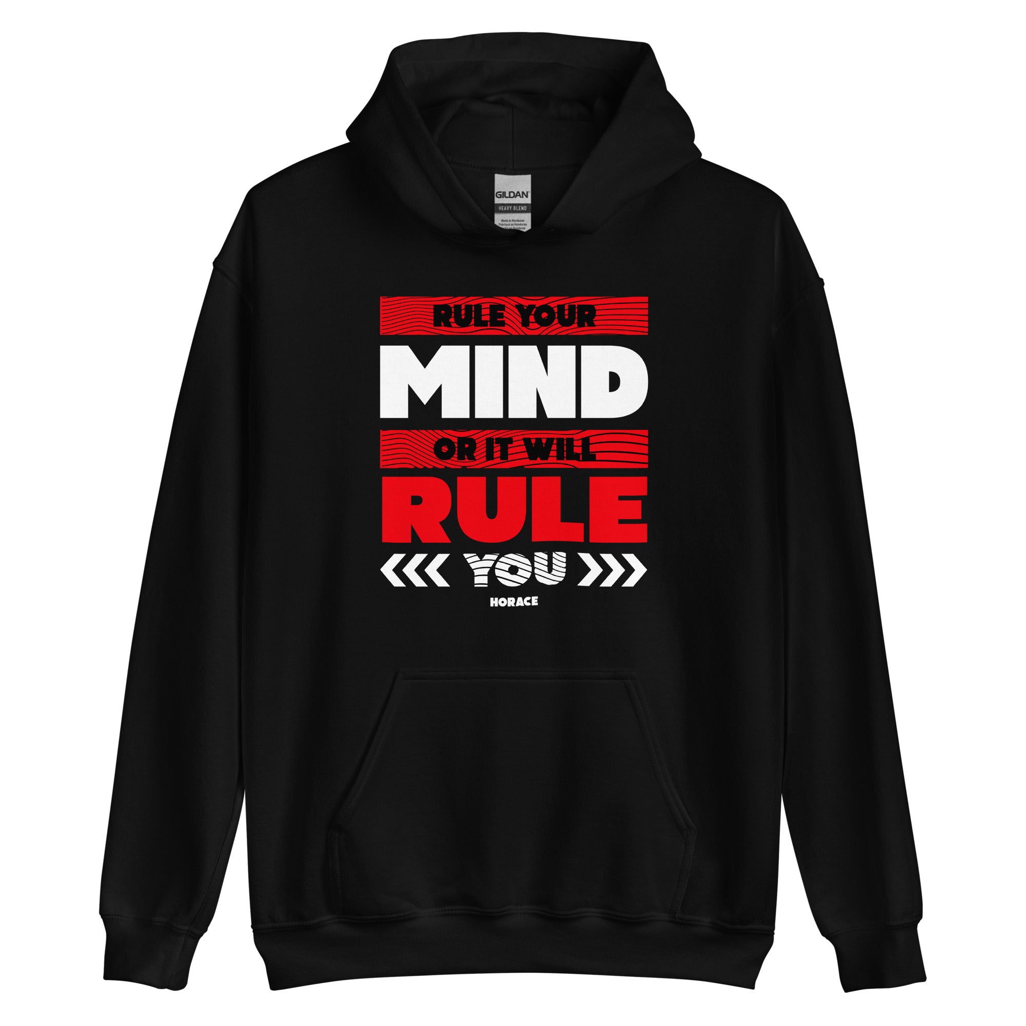 Unisex Hoodie -  Horace quotes