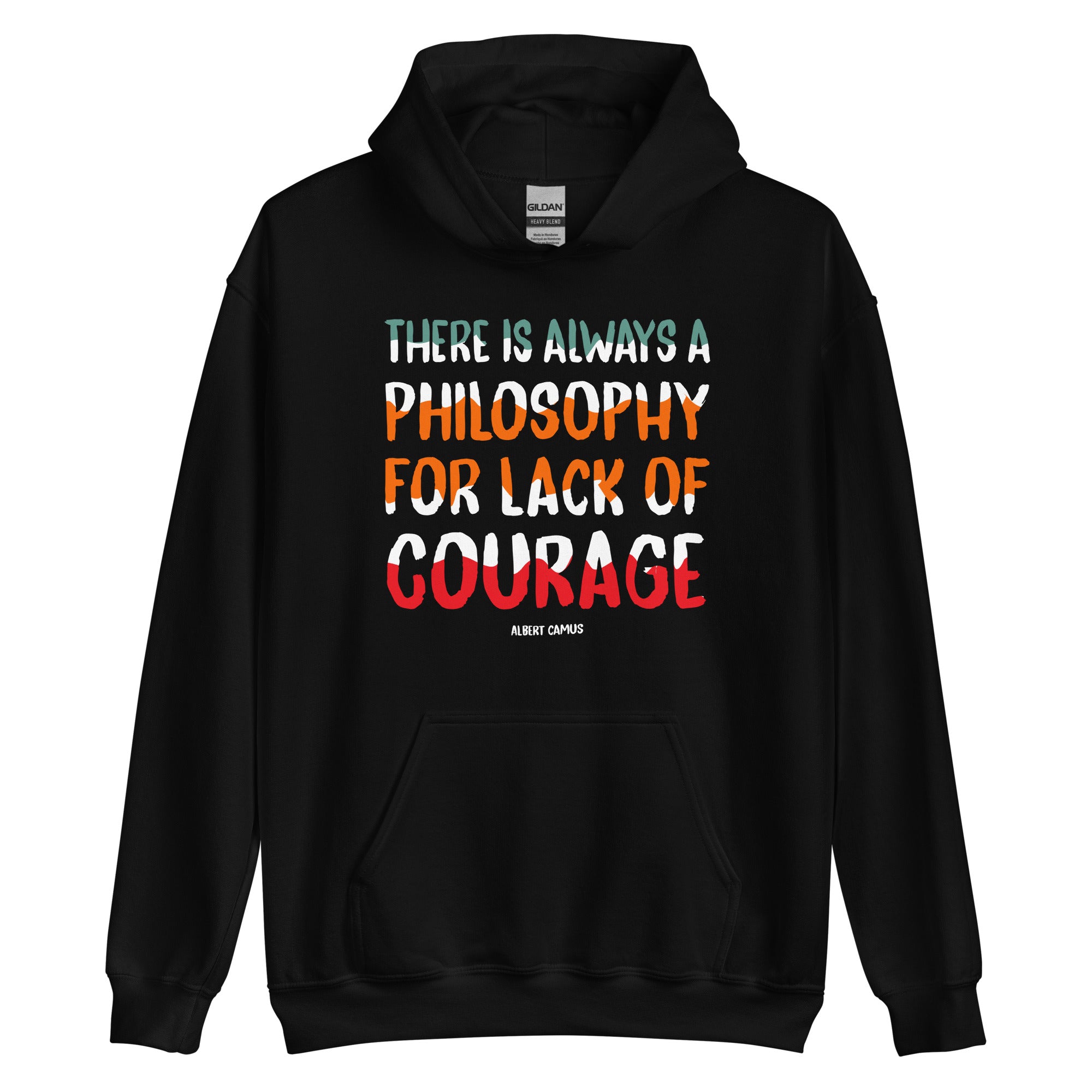 Unisex Hoodie - Albert Camus quotes