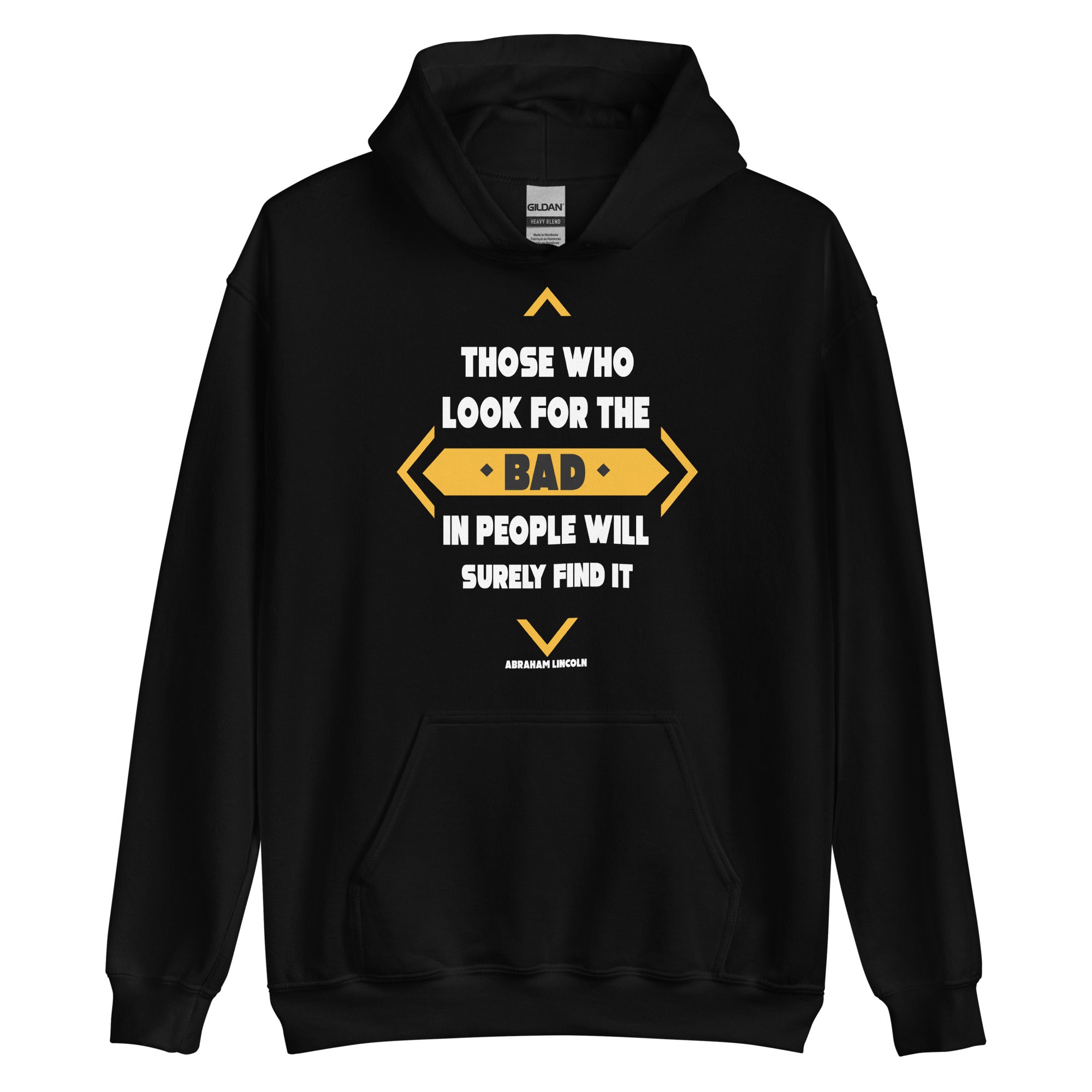 Unisex Hoodie - Abraham Lincoln quotes