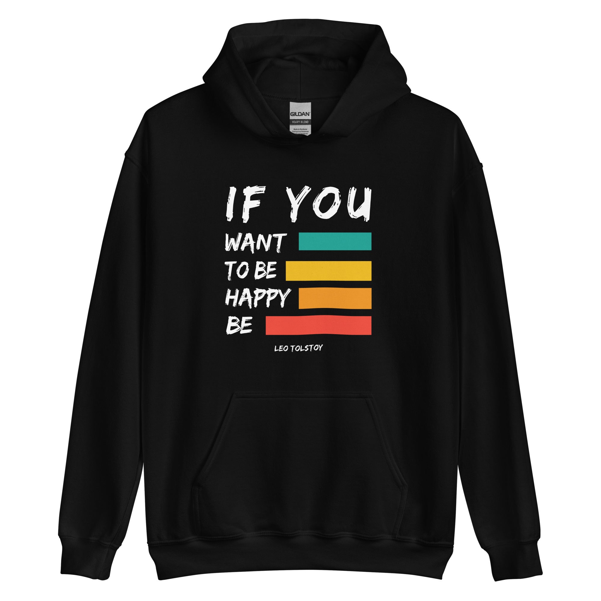 Unisex Hoodie - Leo Tolstoy quotes