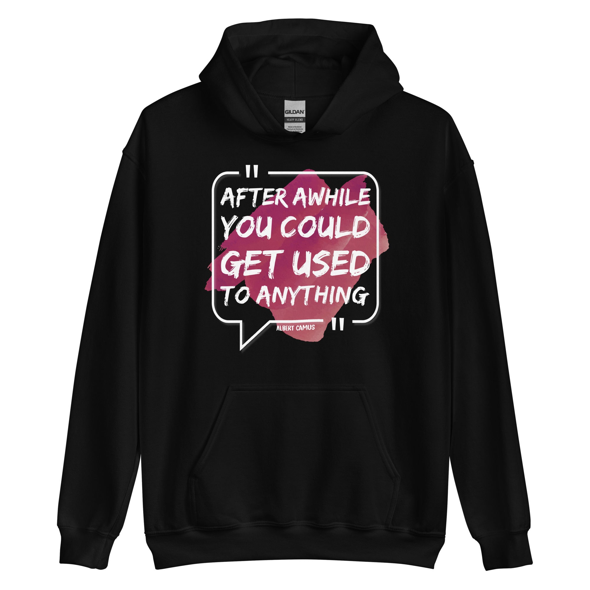 Unisex Hoodie - Albert Camus quotes