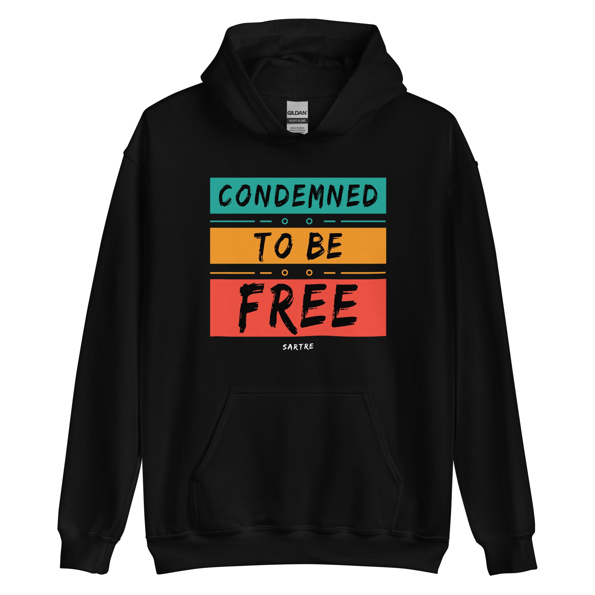 Unisex Hoodie - Sartre quotes