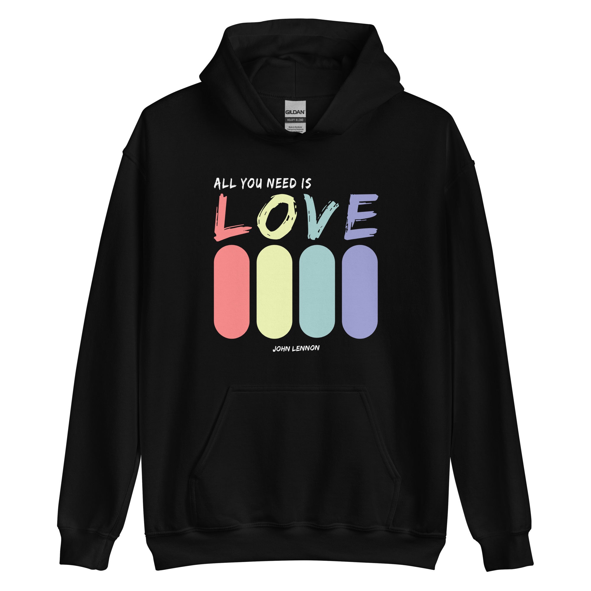 Unisex Hoodie - John Lennon quotes