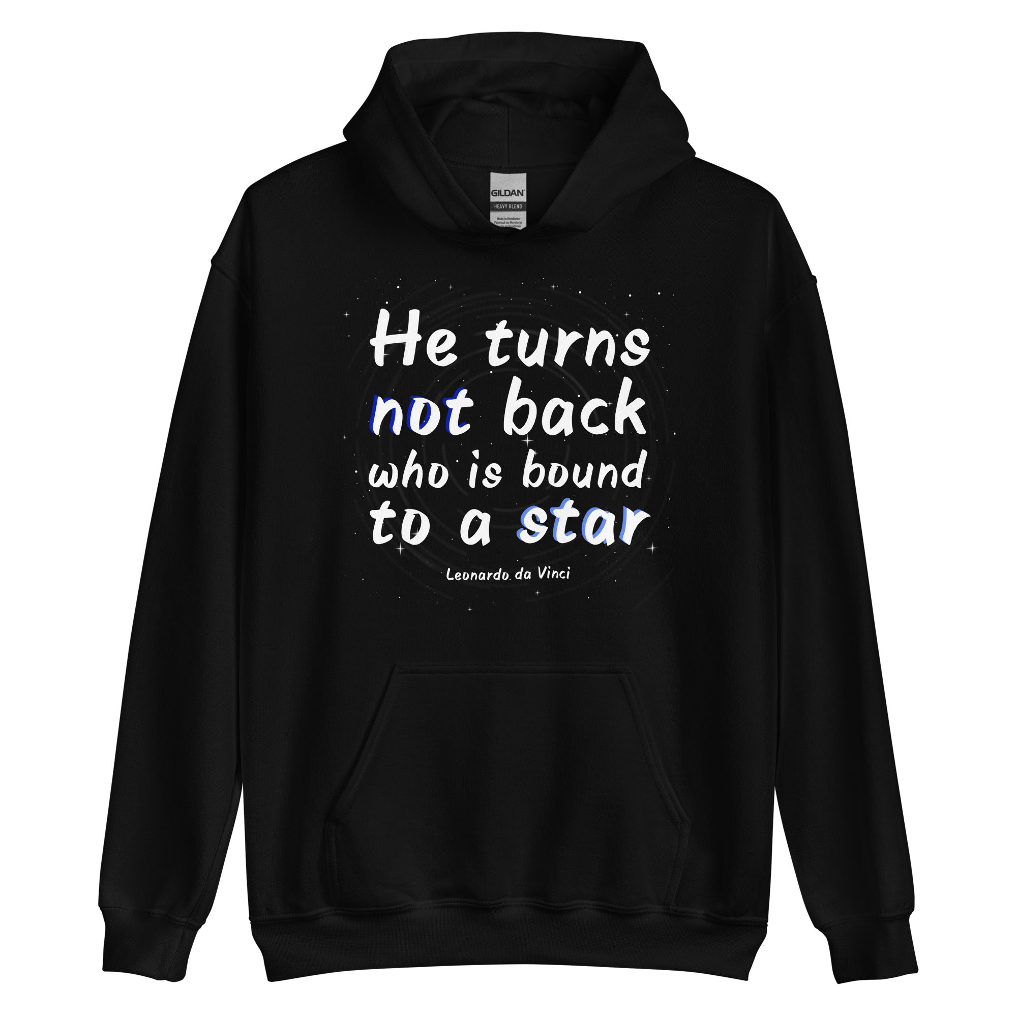 Unisex Hoodie - Leonardo da Vinci quotes