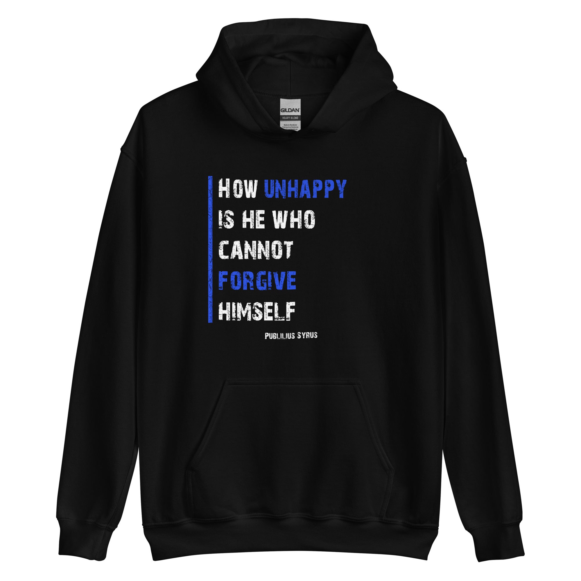 Unisex Hoodie - Publilius Syrus quotes