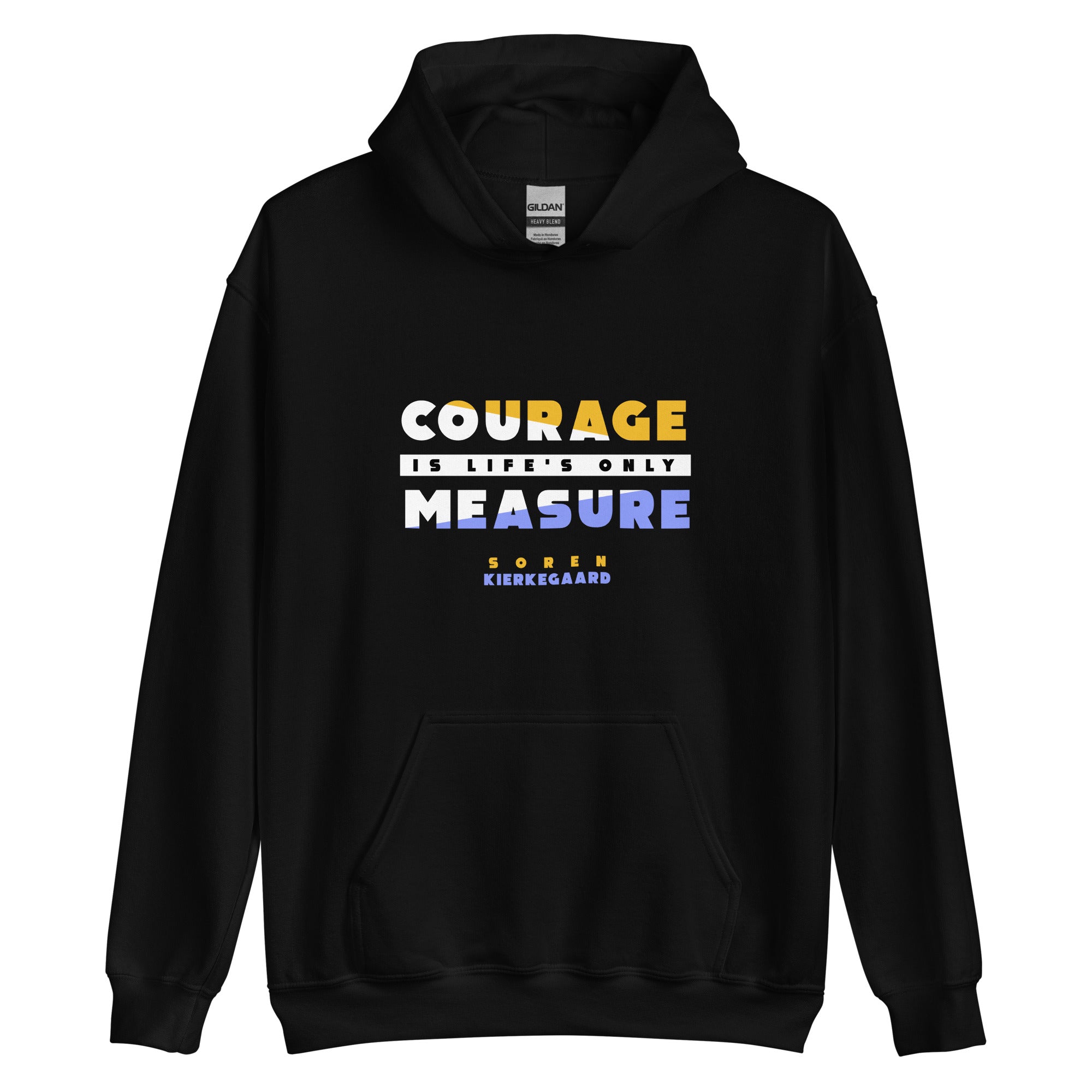 Unisex Hoodie - Soren Kierkegaard quotes