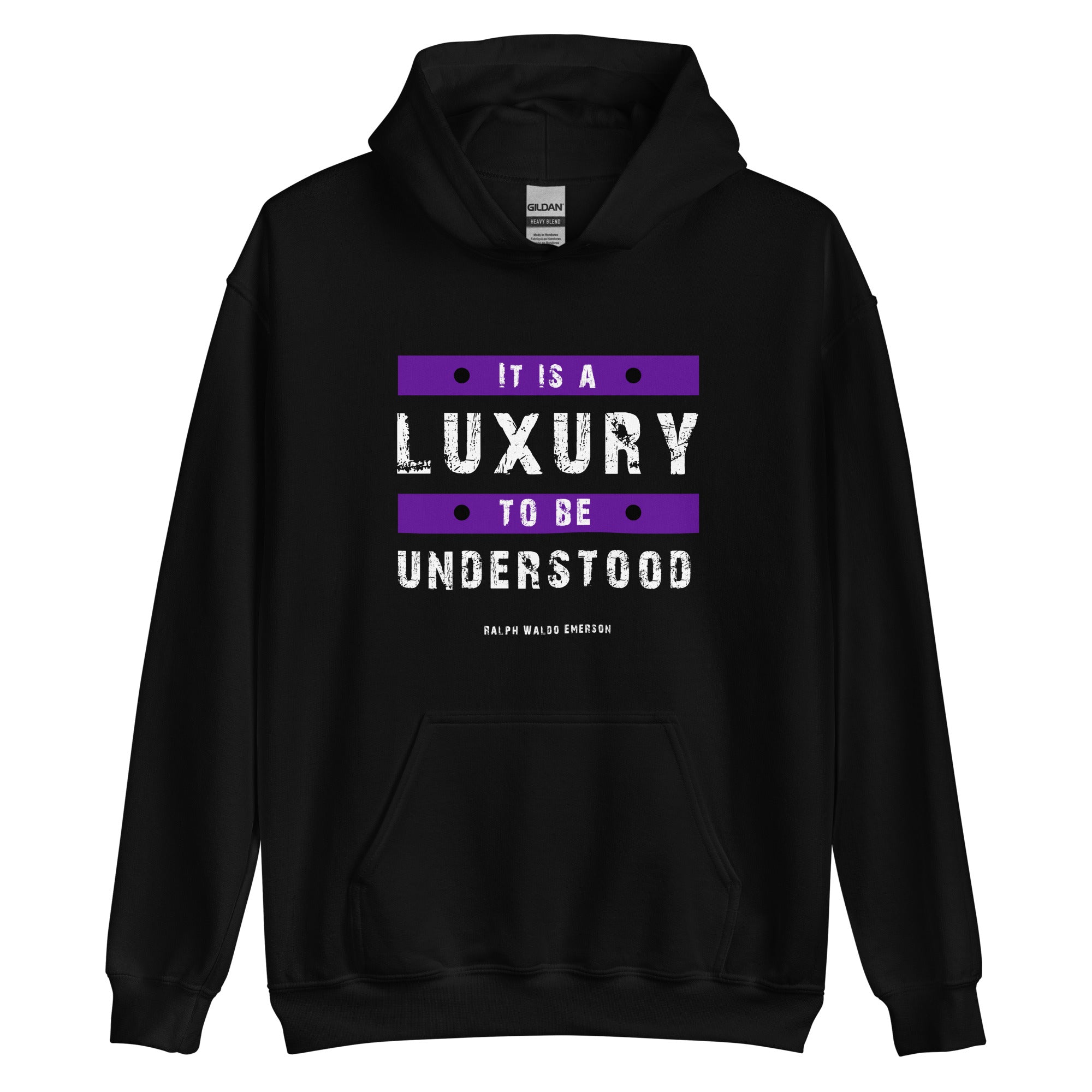 Unisex Hoodie - Ralph Waldo Emerson quotes