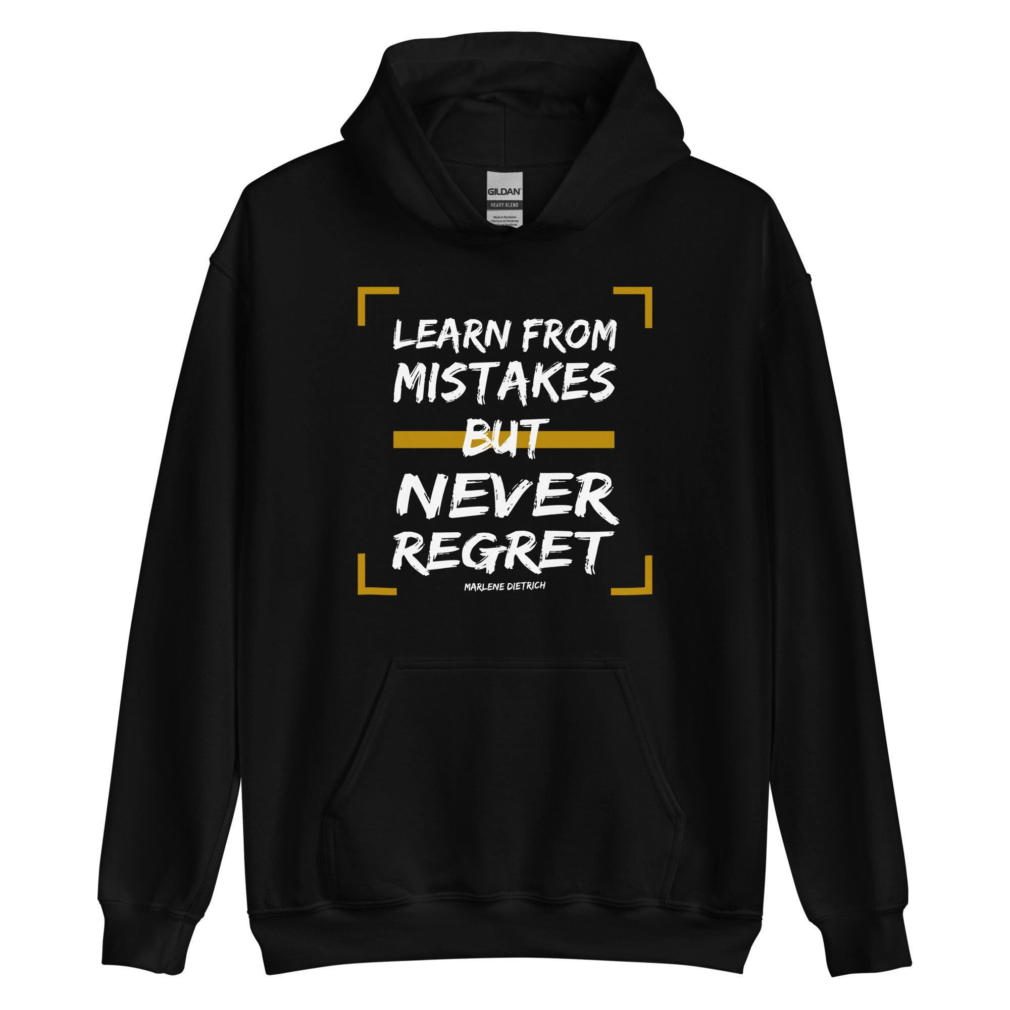 Unisex Hoodie - Marlene Dietrich quotes