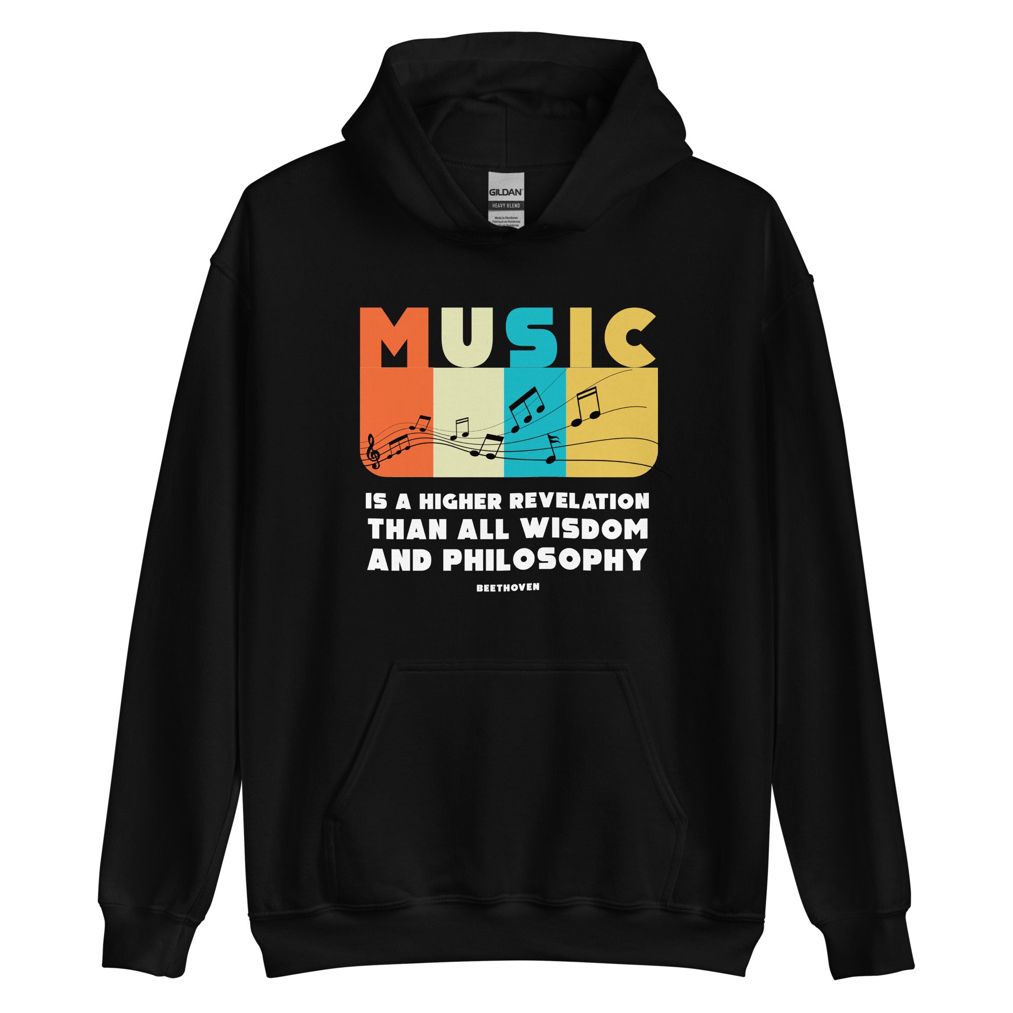 Unisex Hoodie - Ludwig van Beethoven quotes