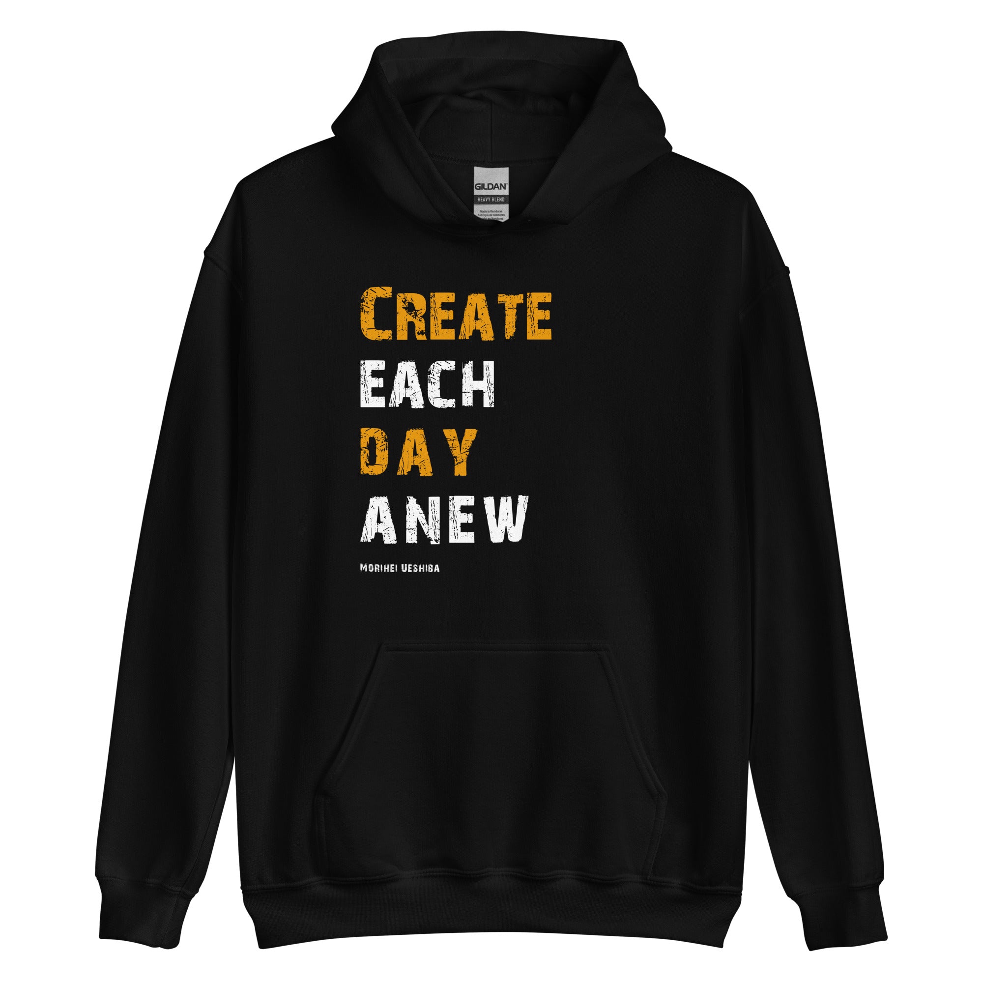 Unisex Hoodie - Morihei Ueshiba quotes