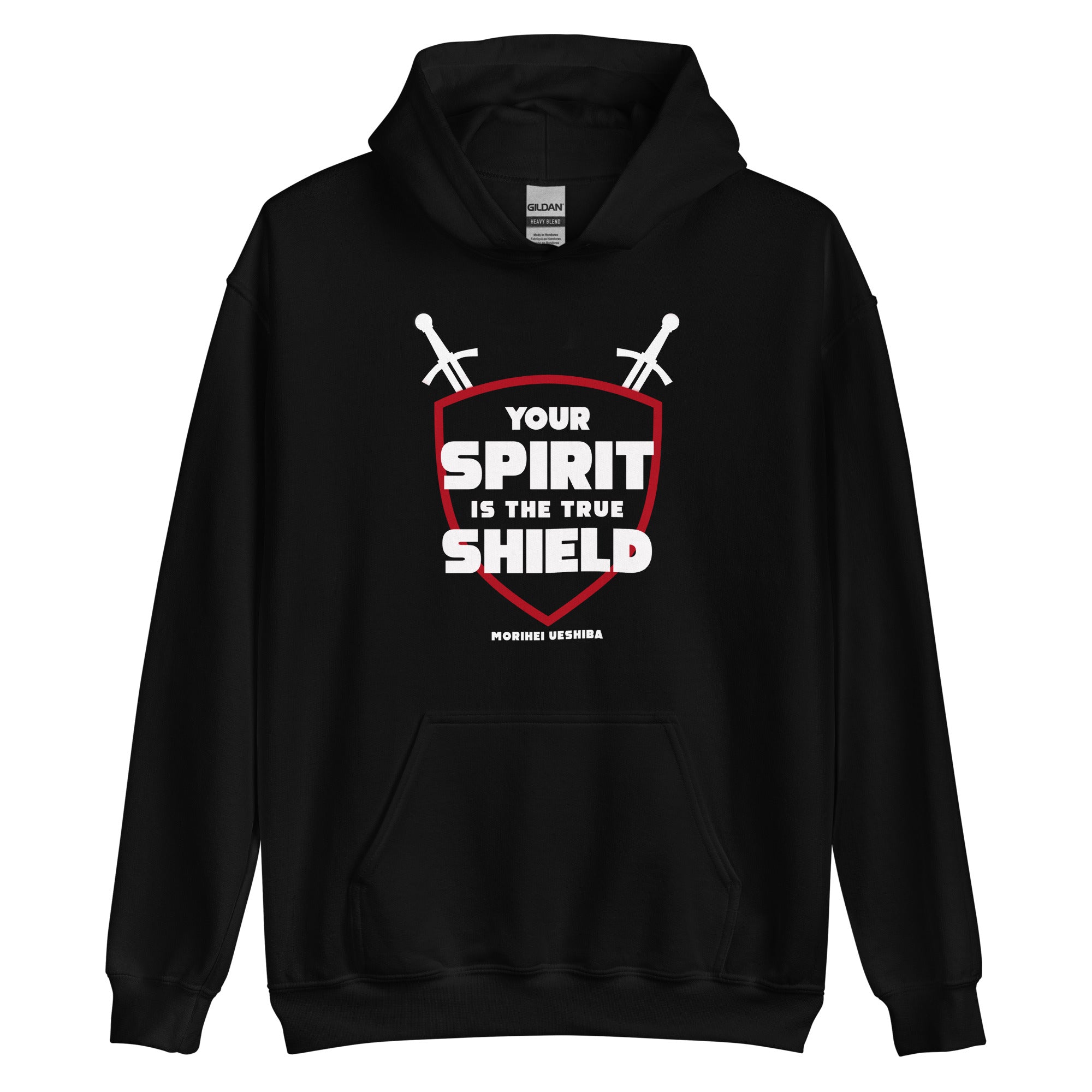 Unisex Hoodie - Morihei Ueshiba quotes