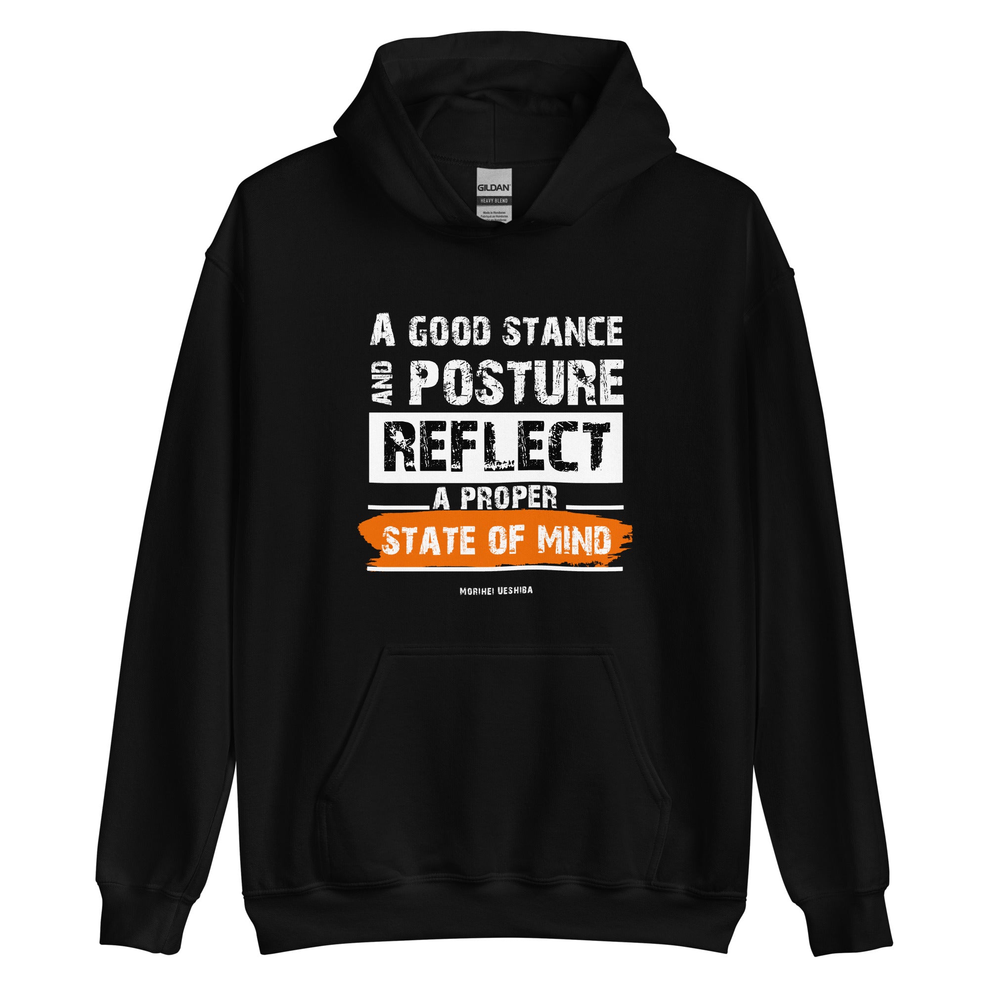 Unisex Hoodie - Morihei Ueshiba quotes