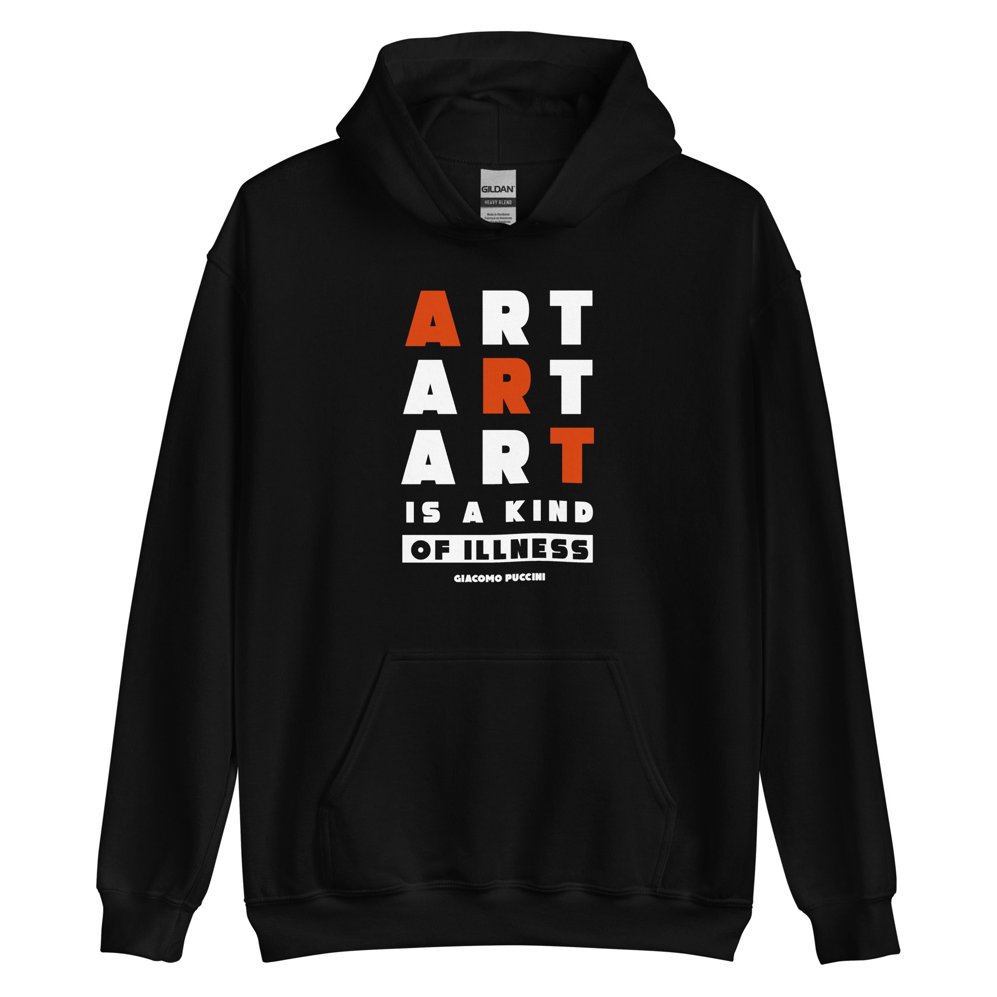 Unisex Hoodie - Giacomo Puccini quotes