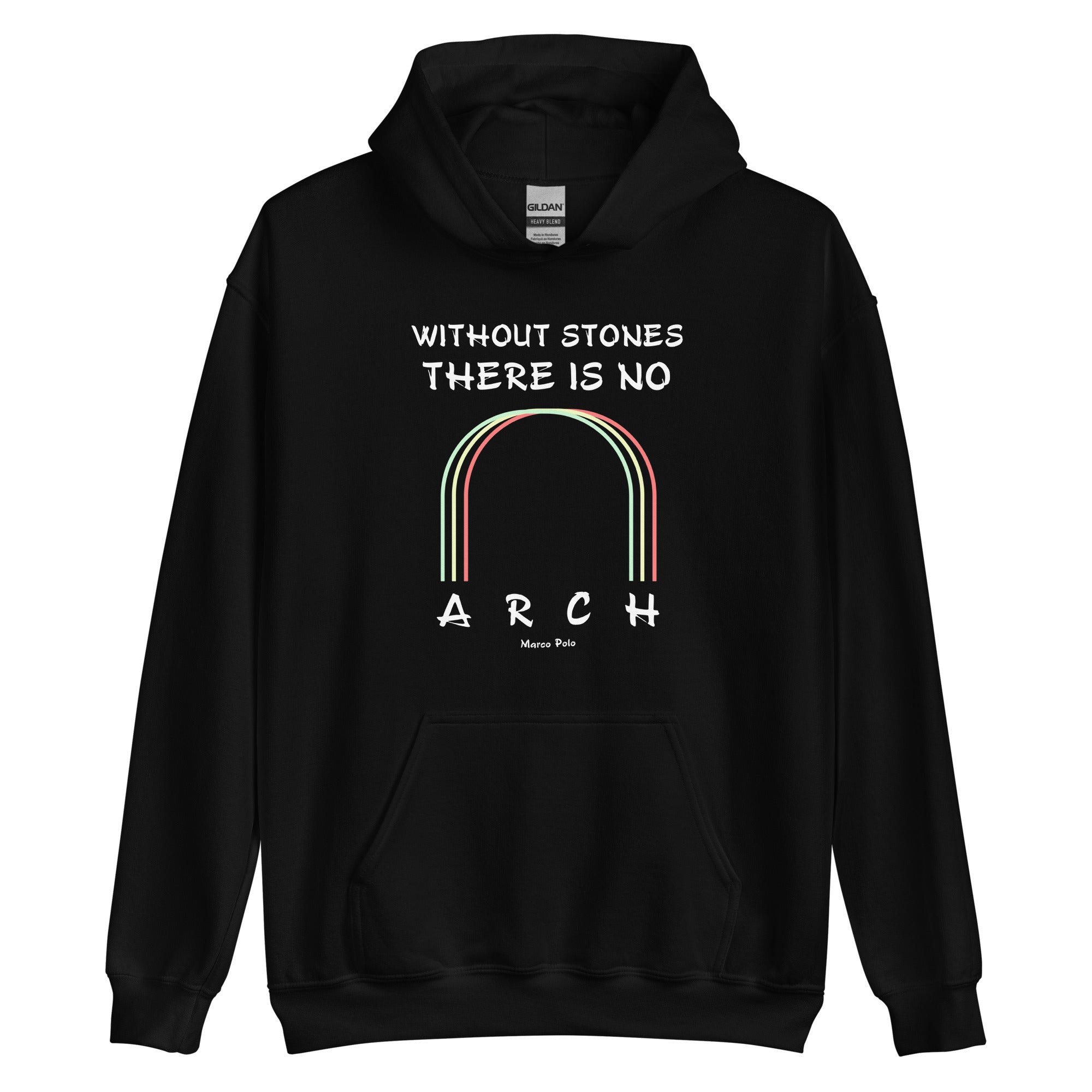 Unisex Hoodie - Marco Polo quotes