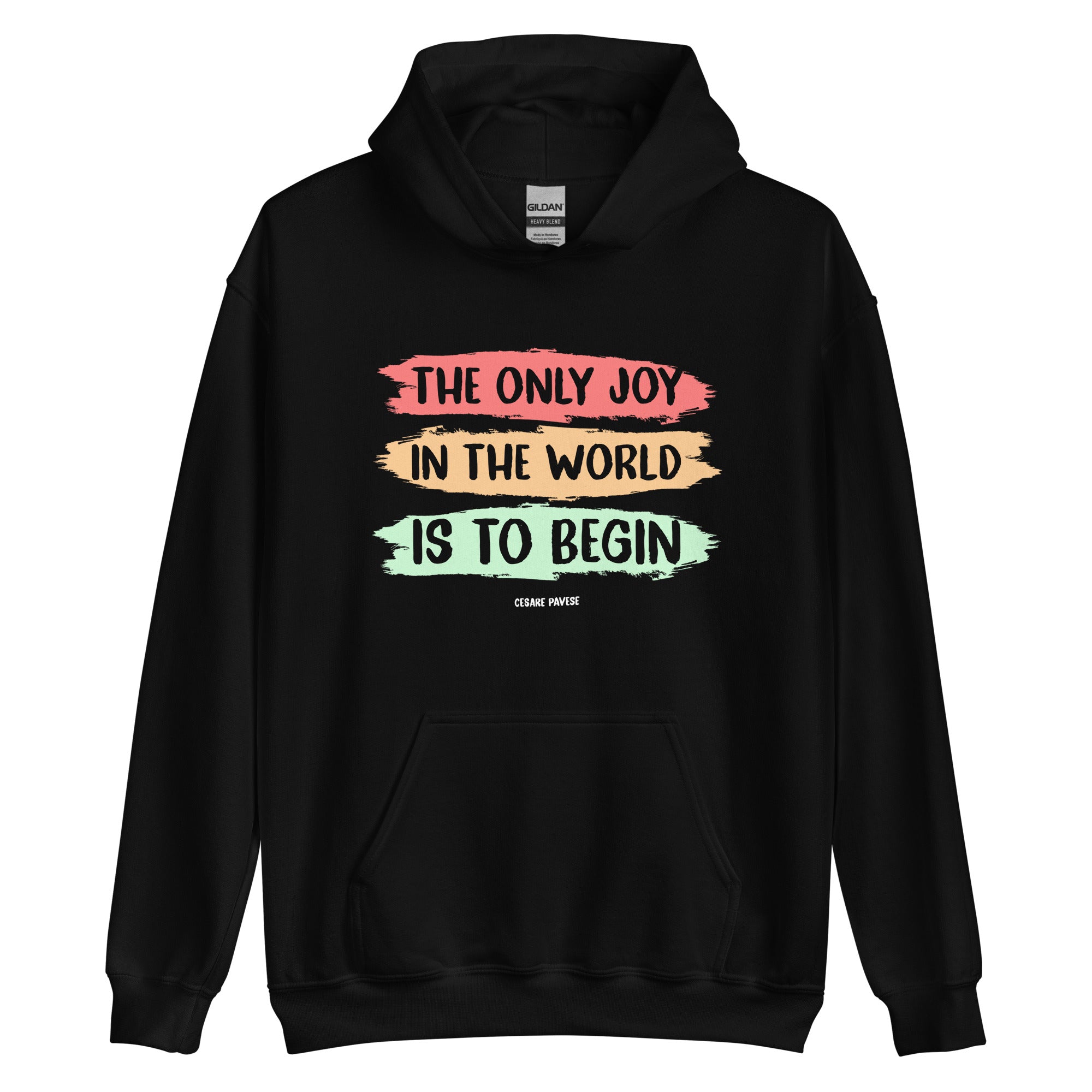 Unisex Hoodie - Cesare Pavese Quotes