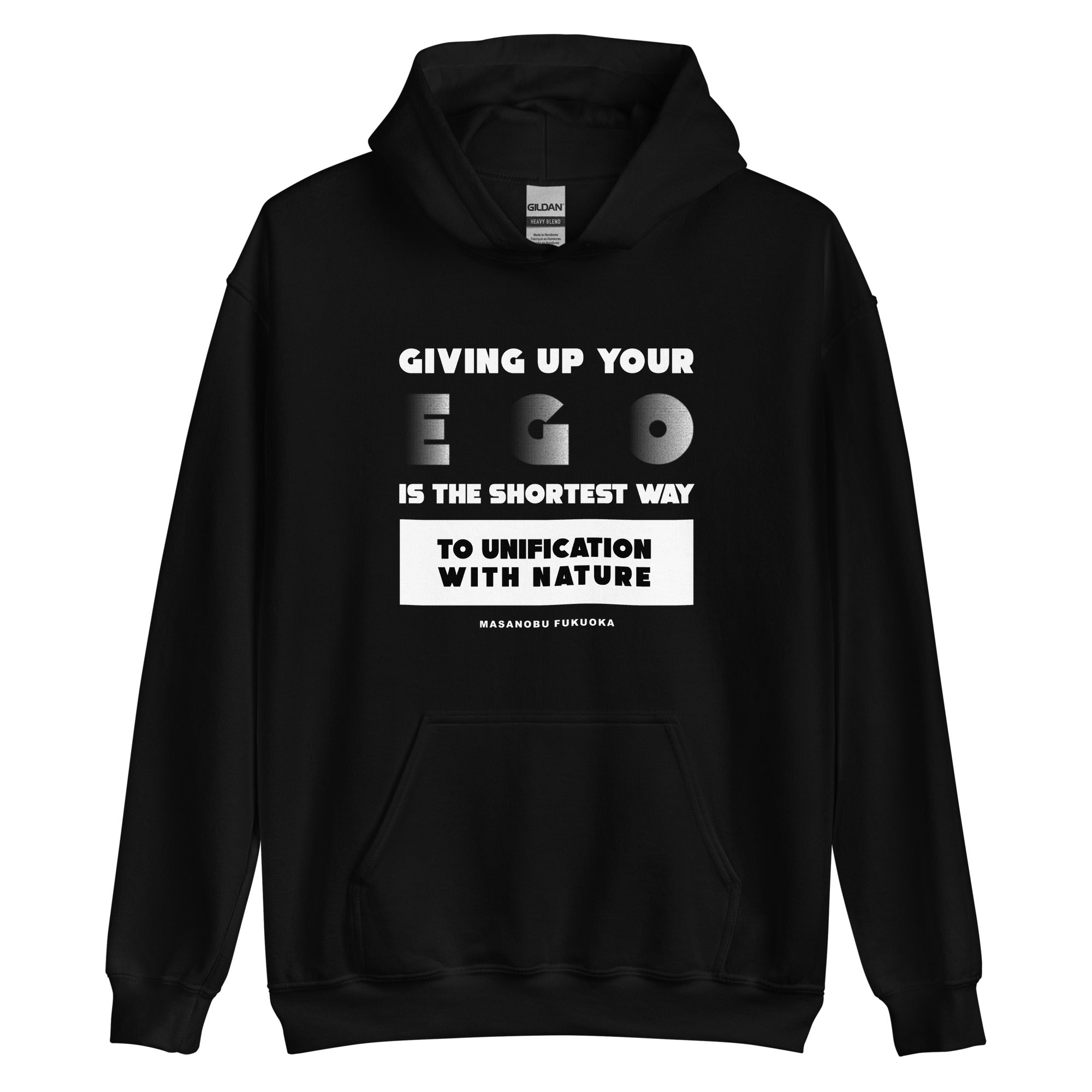 Unisex Hoodie - Masanobu Fukuoka's Quotes