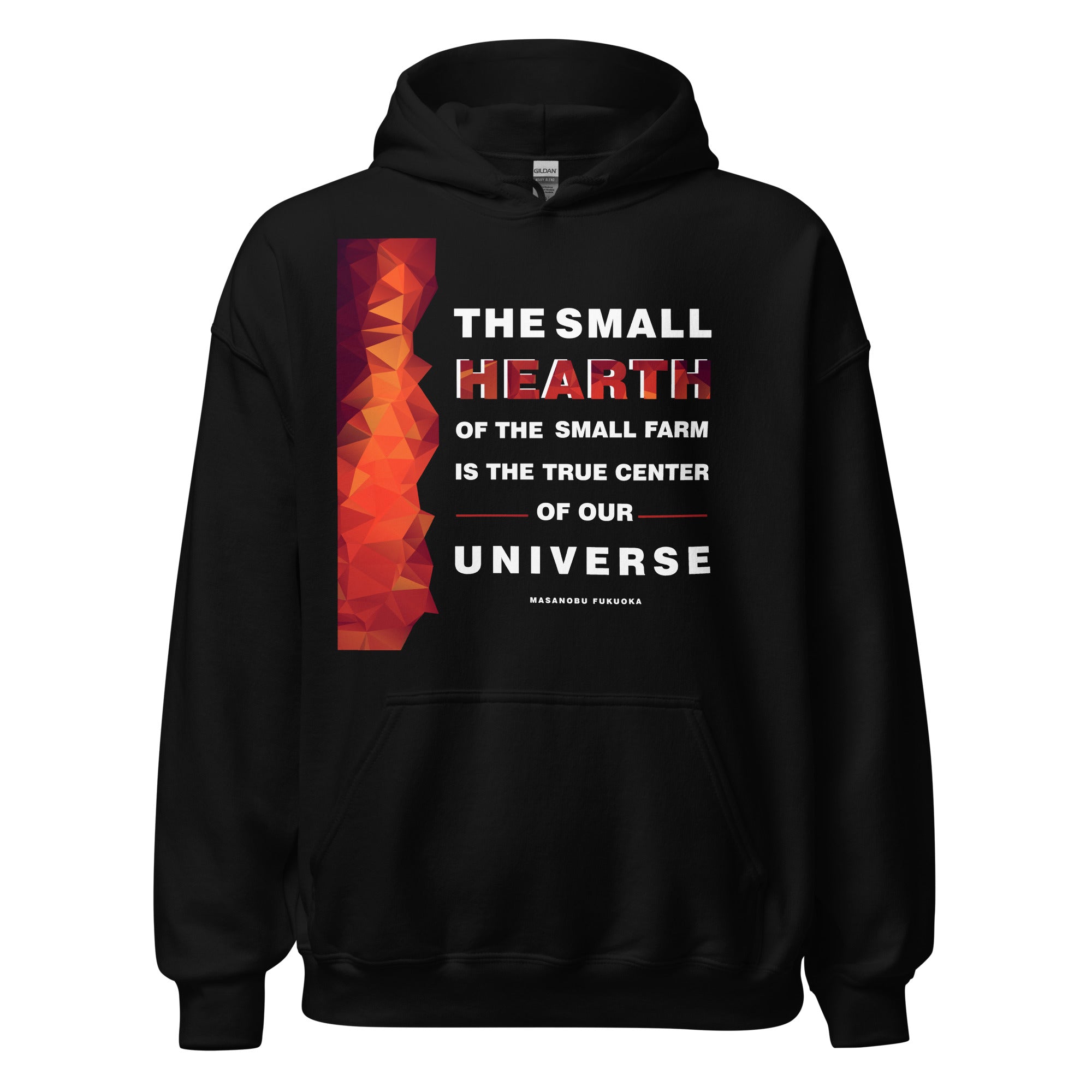 Unisex Hoodie - Masanobu Fukuoka's Quotes