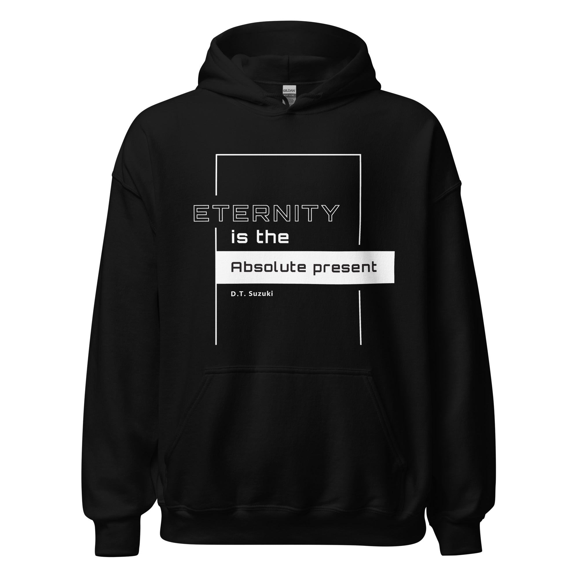 Unisex Hoodie - D.T. Suzuki's Quotes