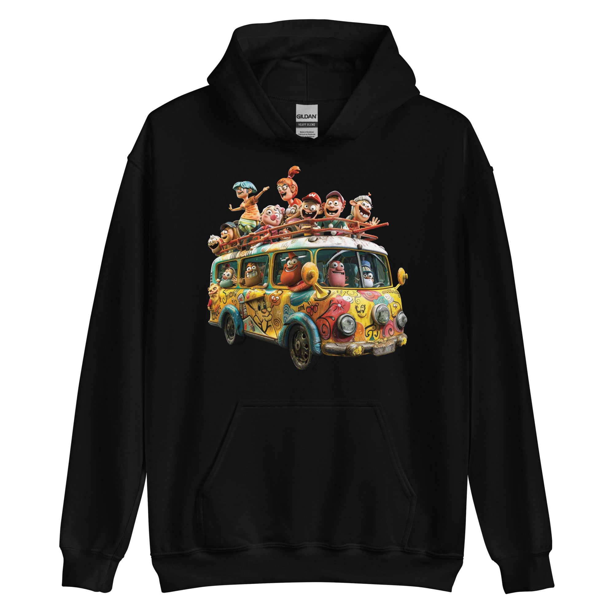 Unisex Hoodie - Public transportation