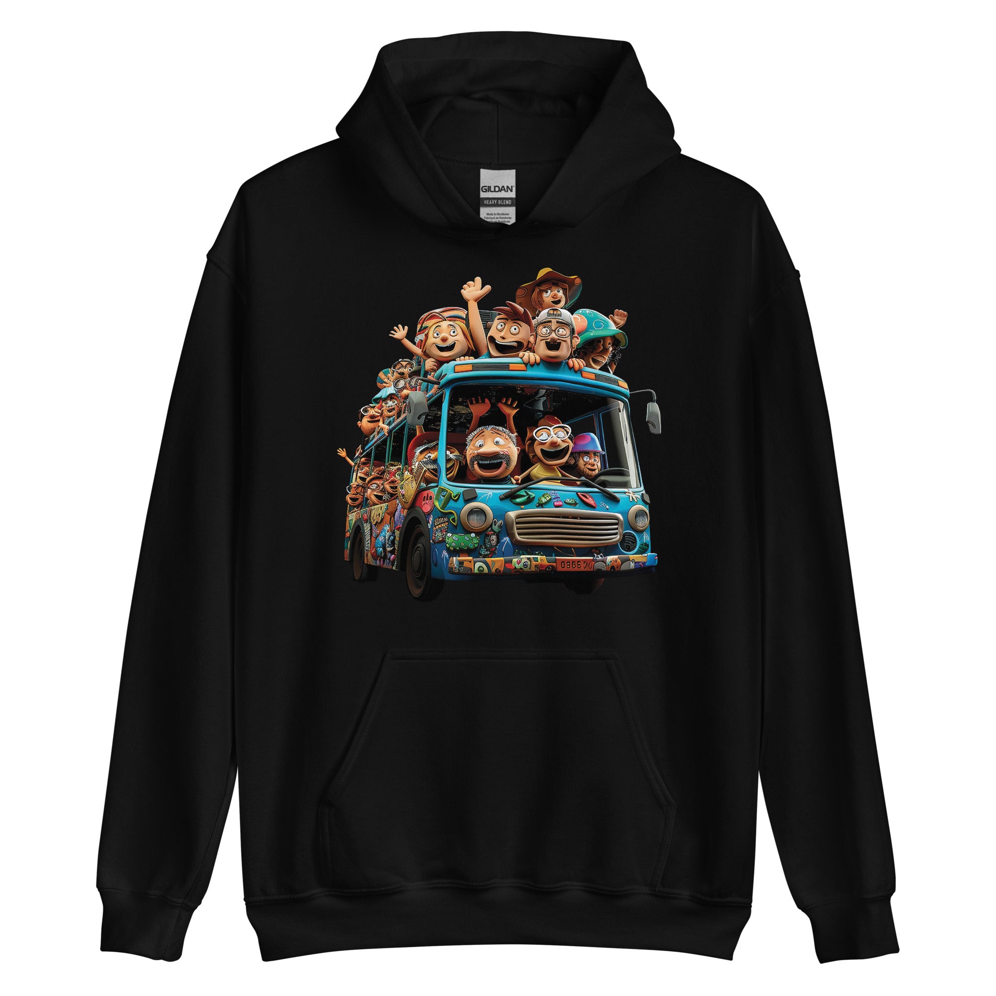 Unisex Hoodie - Public transportation