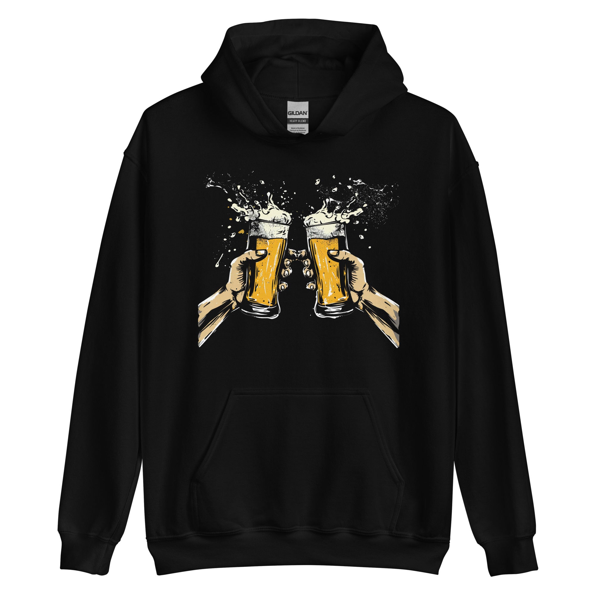 Unisex Hoodie -  Beer Glasses