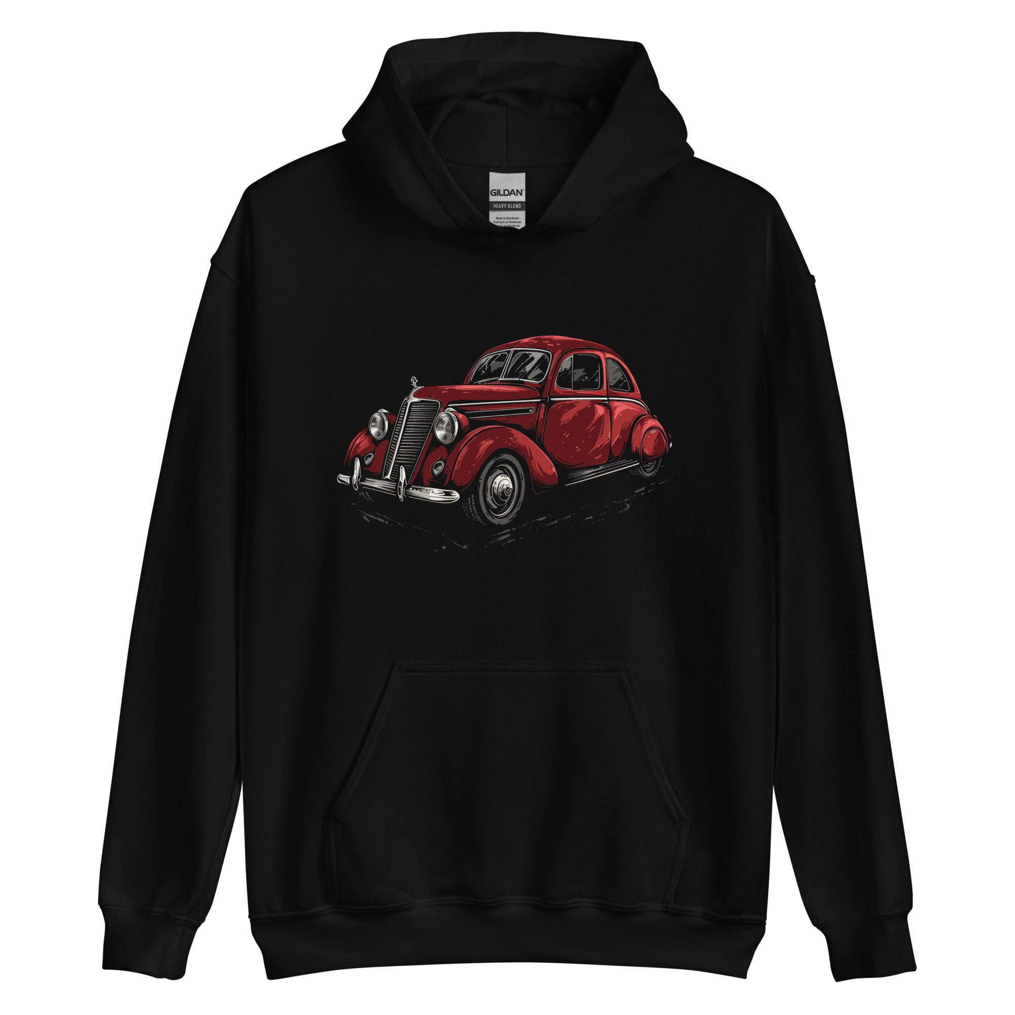 Unisex Hoodie - Old German Classic Car