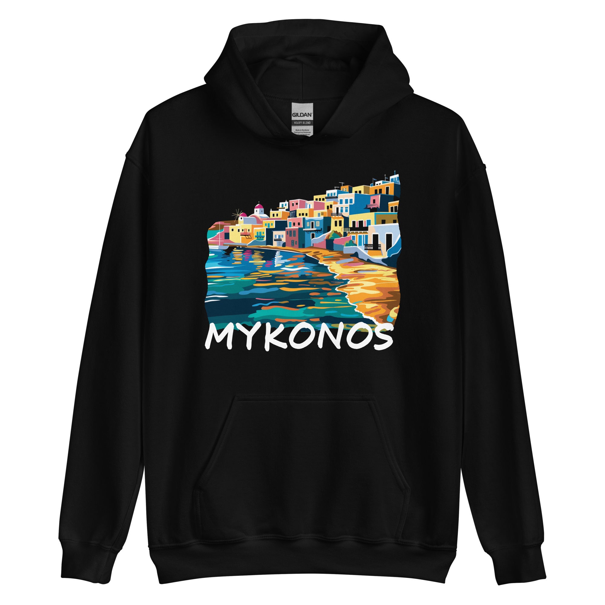 Unisex Hoodie - Mykonos Island