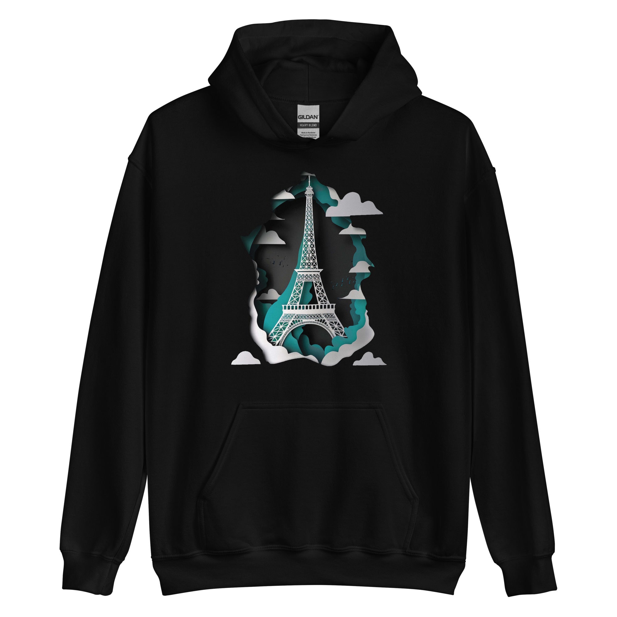 Unisex Hoodie - Eiffel Tower