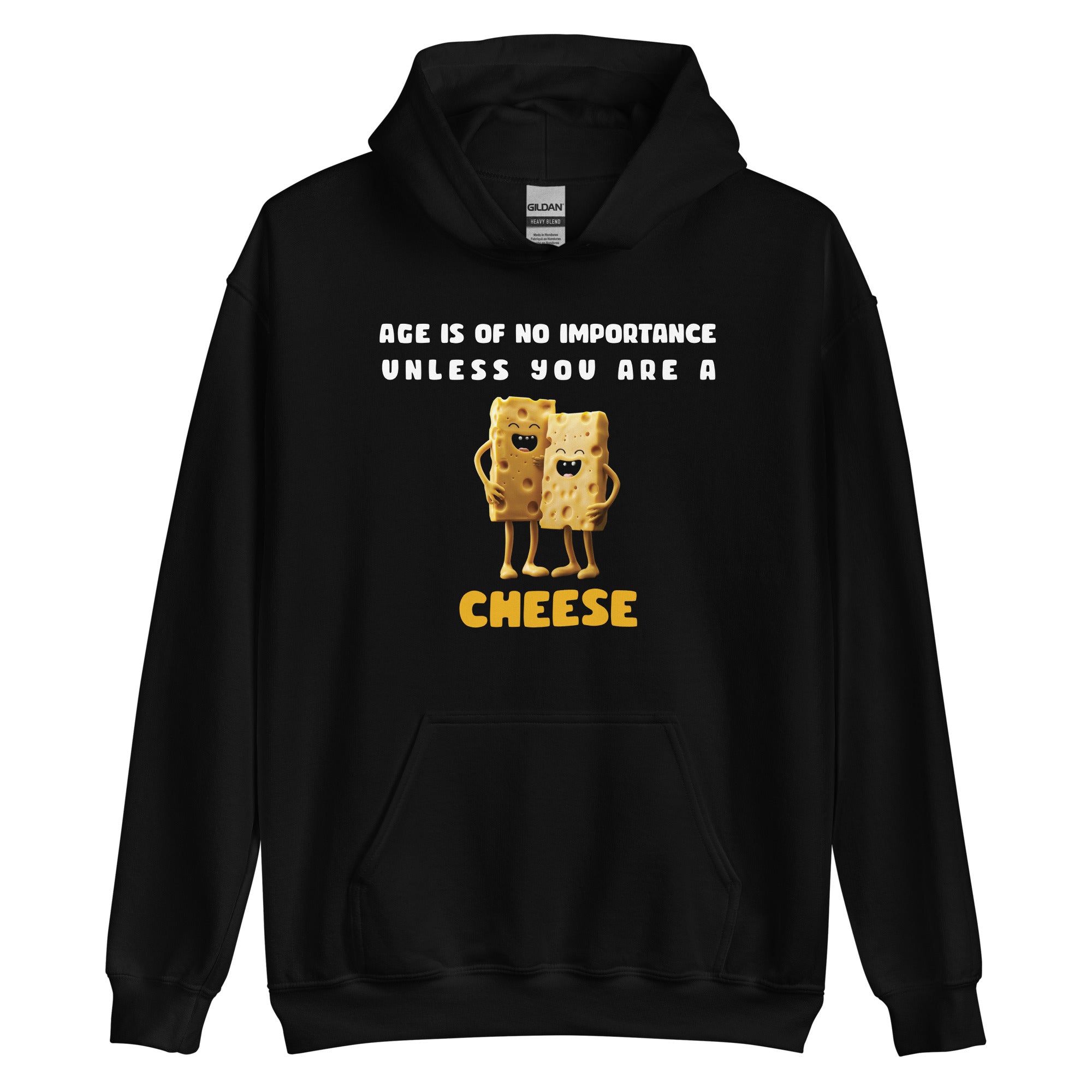 Unisex Hoodie - Quotes About Cheese