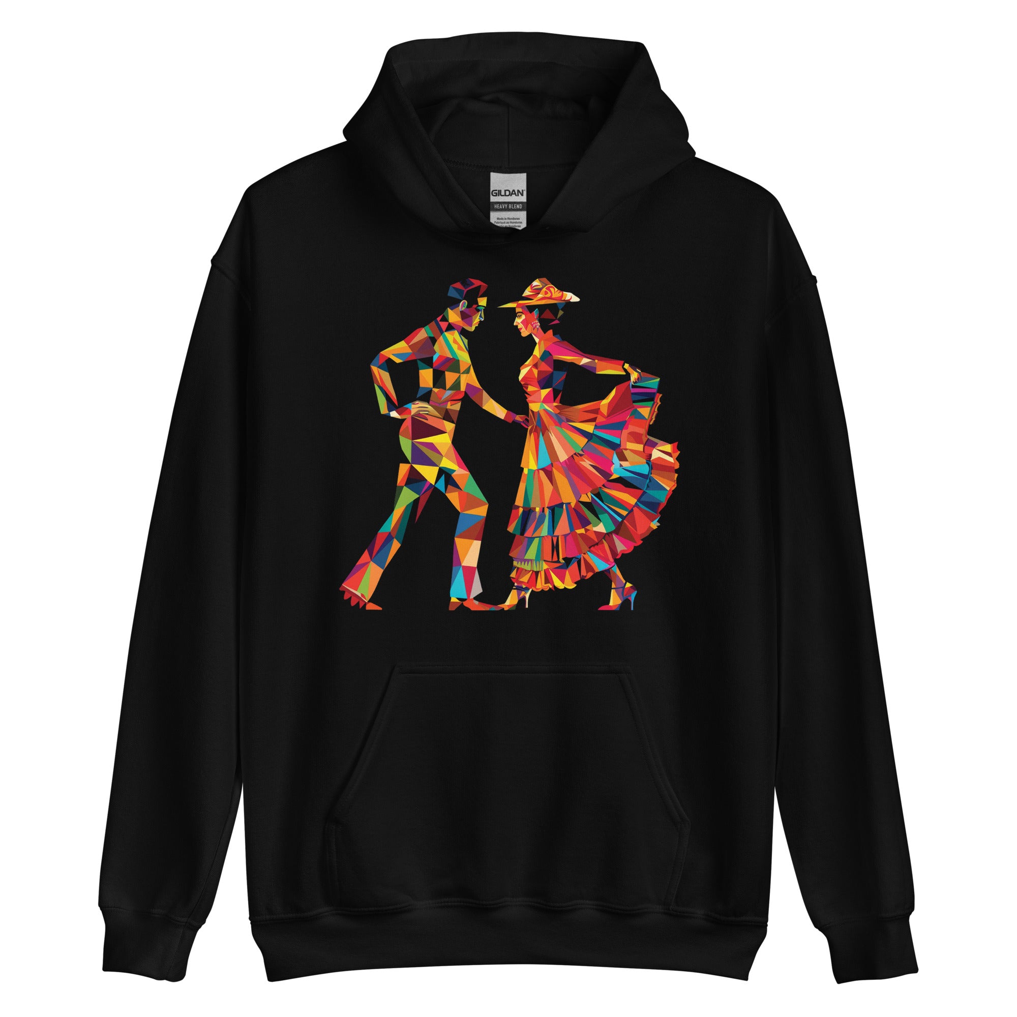 Unisex Hoodie - A man and a woman Dancing