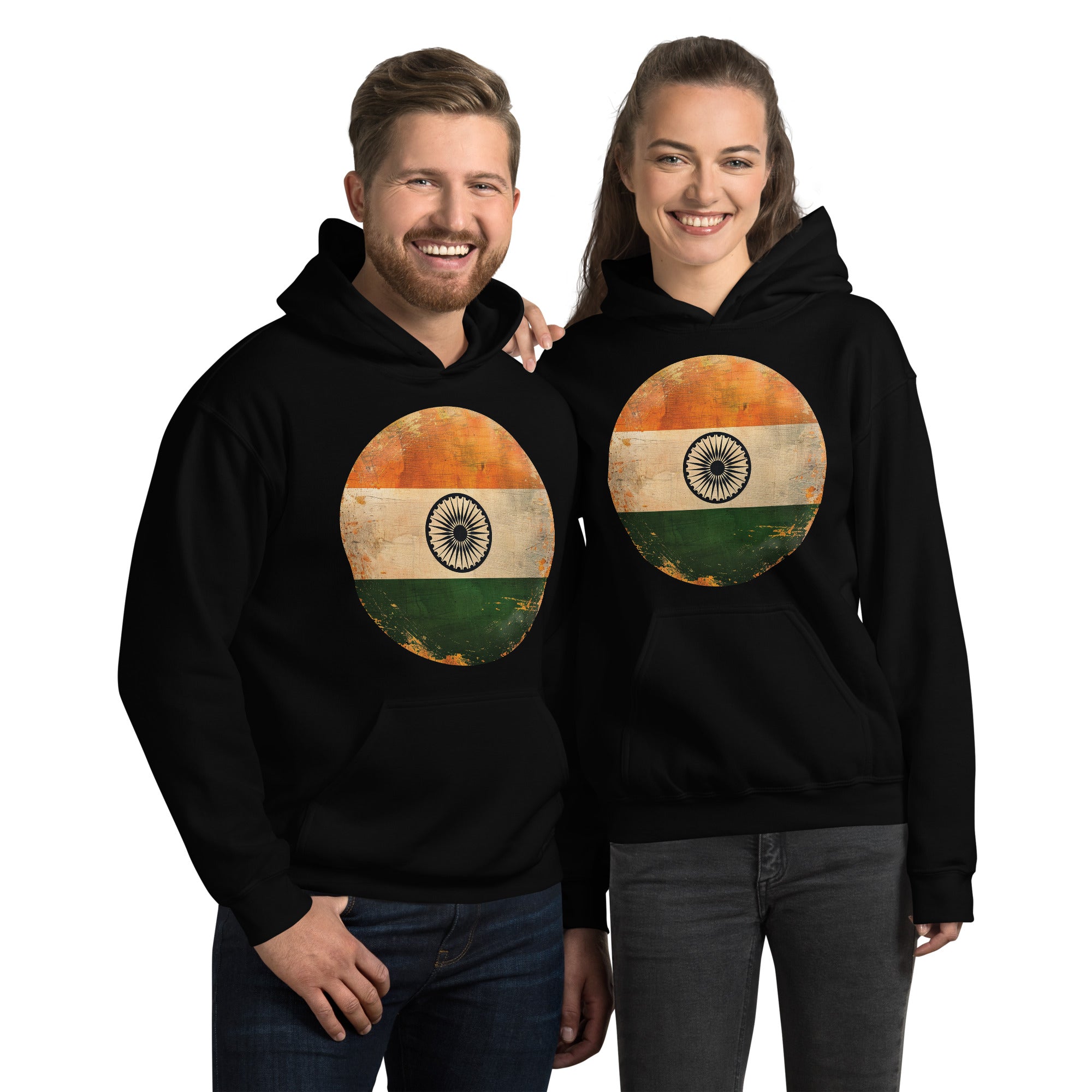 Unisex Hoodie - Flag Of India