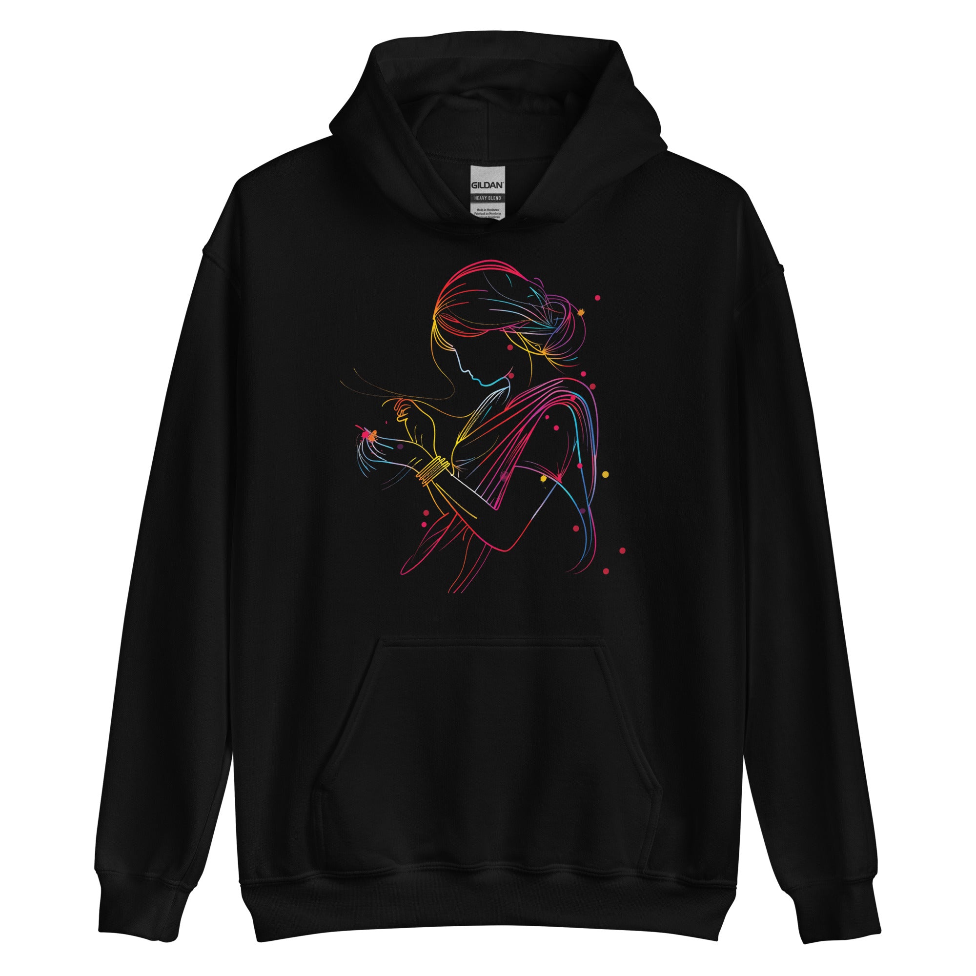 Unisex Hoodie - Indian Woman in Saree