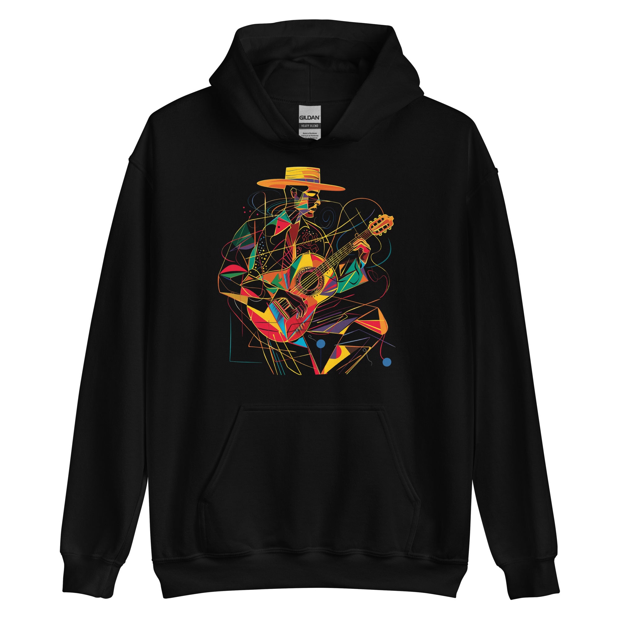 Unisex Hoodie - Spanish Man Playing Guitar