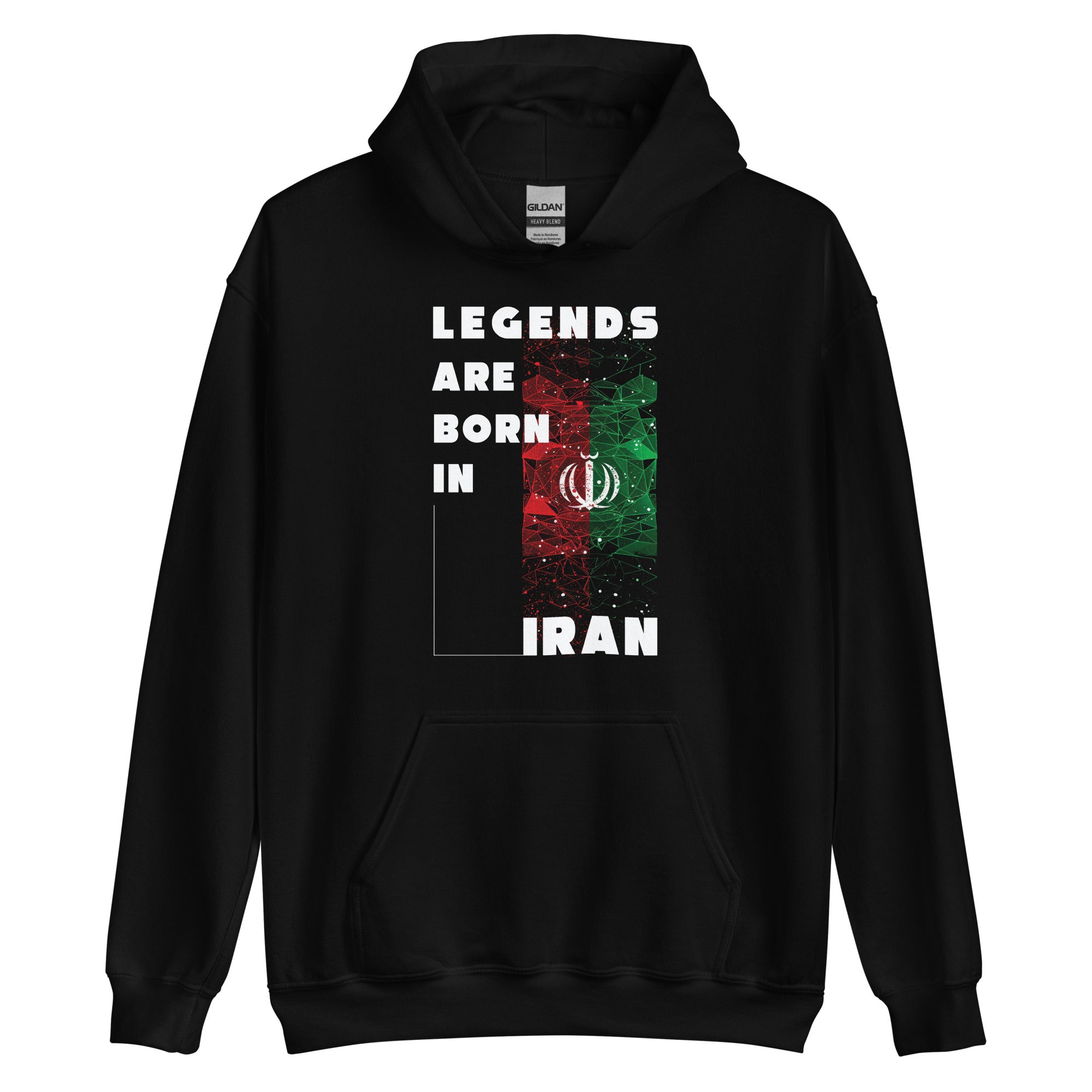 Unisex Hoodie - Legends Are Born In Iran