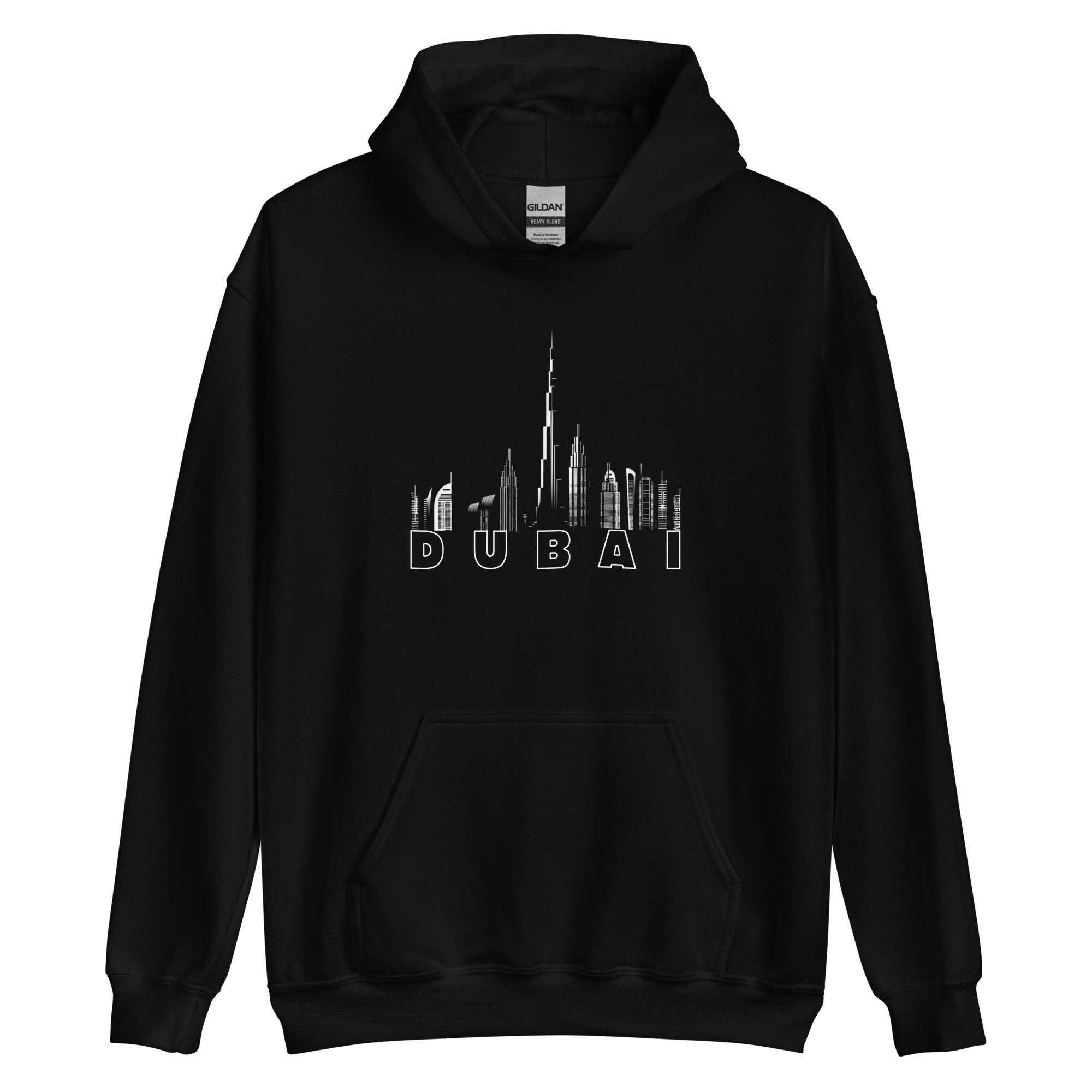 Unisex Hoodie - Dubai Buildings