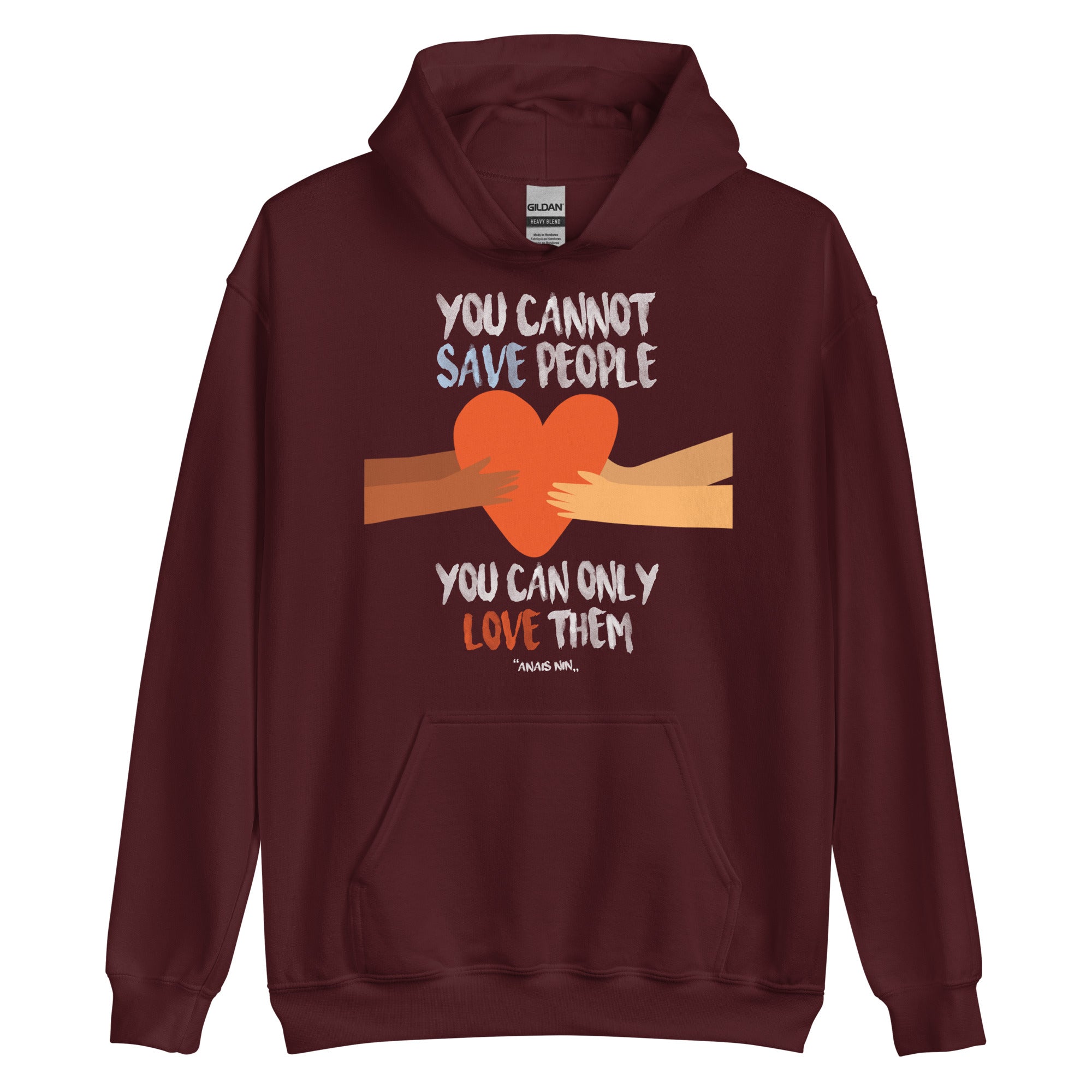 Unisex Hoodie - Anaïs Nin quotes